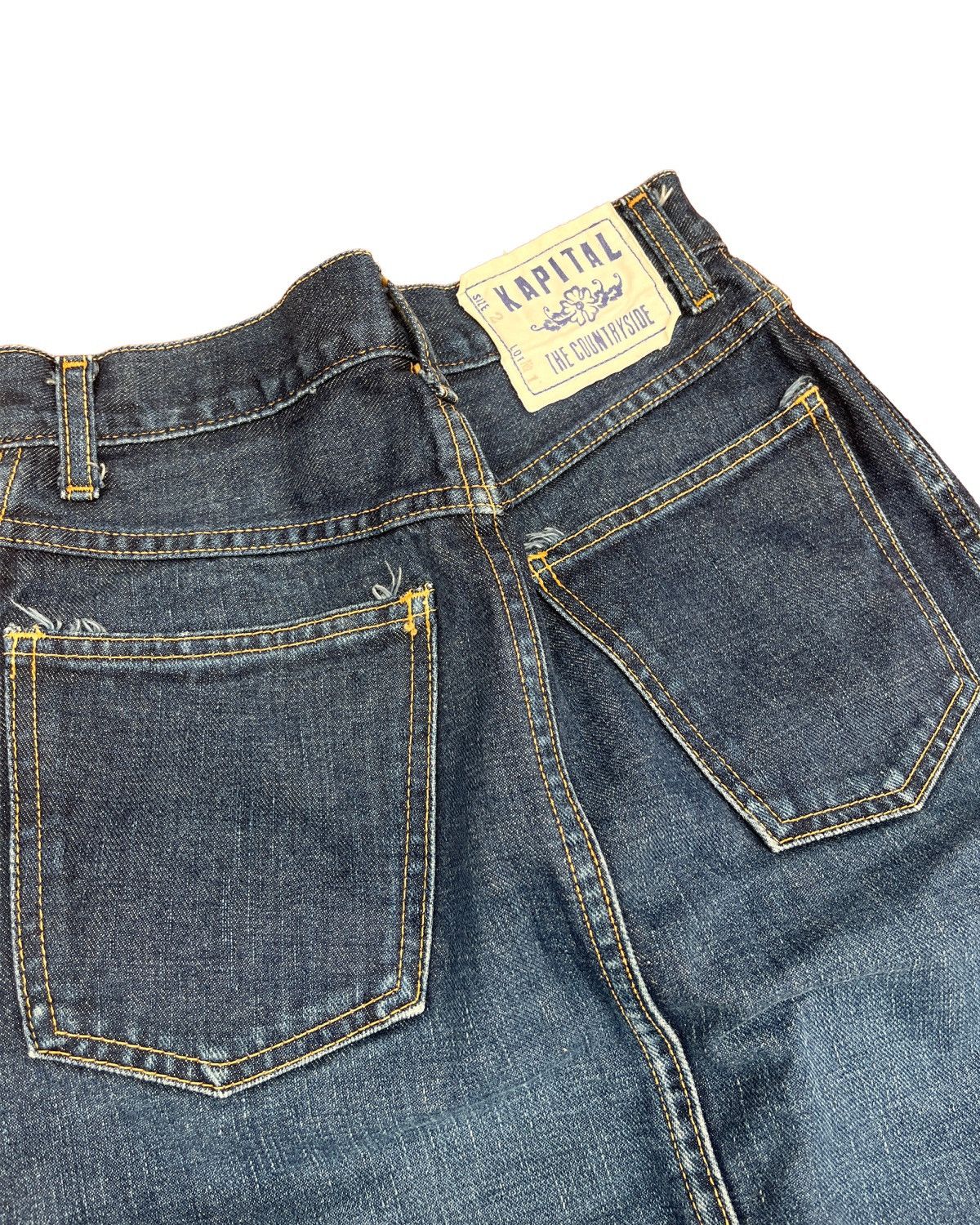 Kapital Kapital Denim Skirt Size 28" / US 6 / IT 42 - 4 Thumbnail