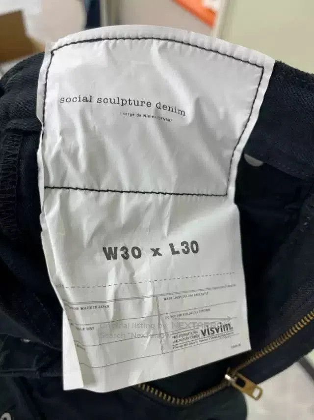 Visvim Visvim Dark Blue Distressed Denim Jeans. Size US 30 / EU 46 - 5 Thumbnail