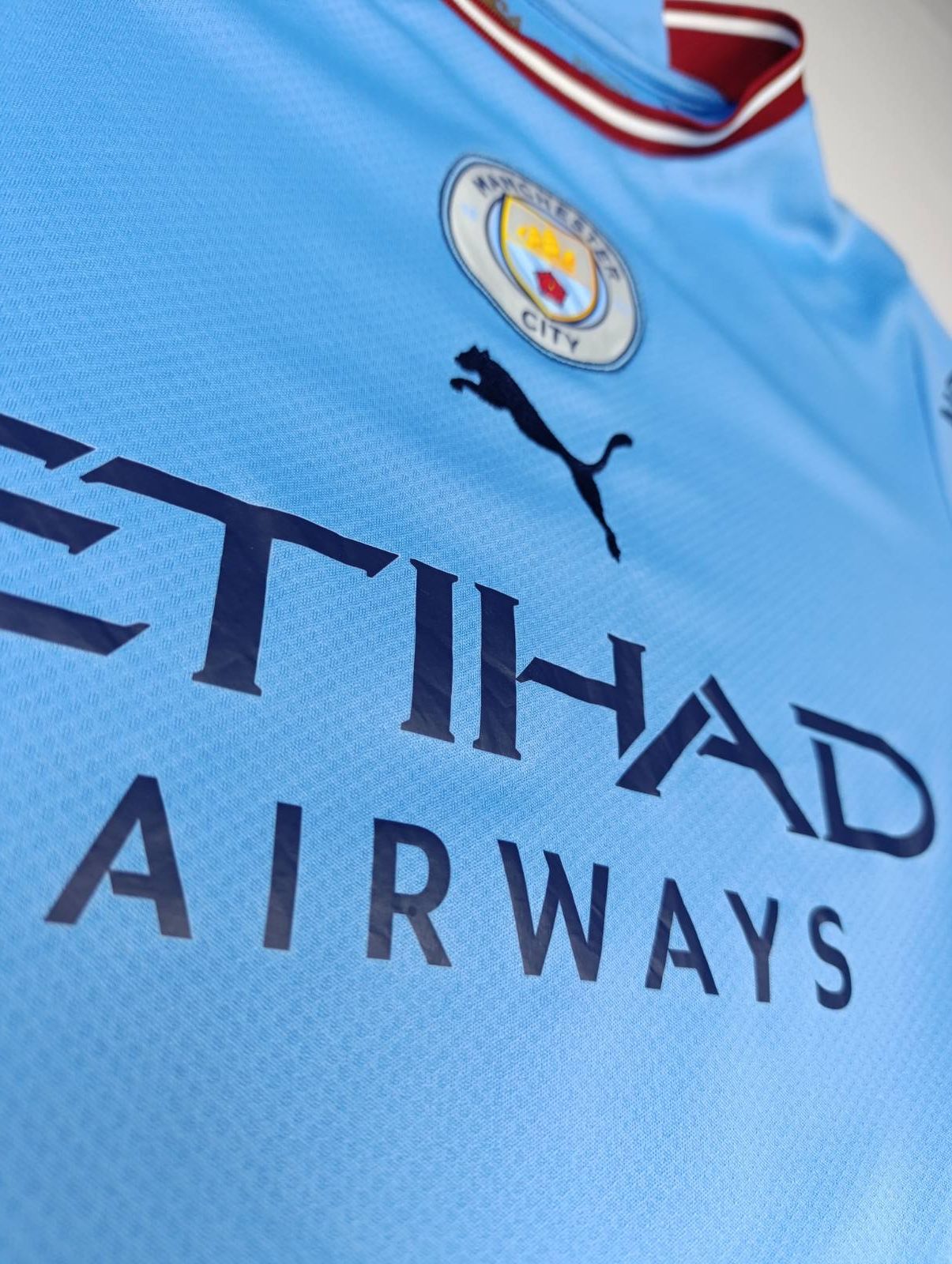 Puma PUMA MANCHESTER CITY 2022-23 TREBLE SHIRT JERSEY RUBEN #3 Size US S / EU 44-46 / 1 - 10 Thumbnail