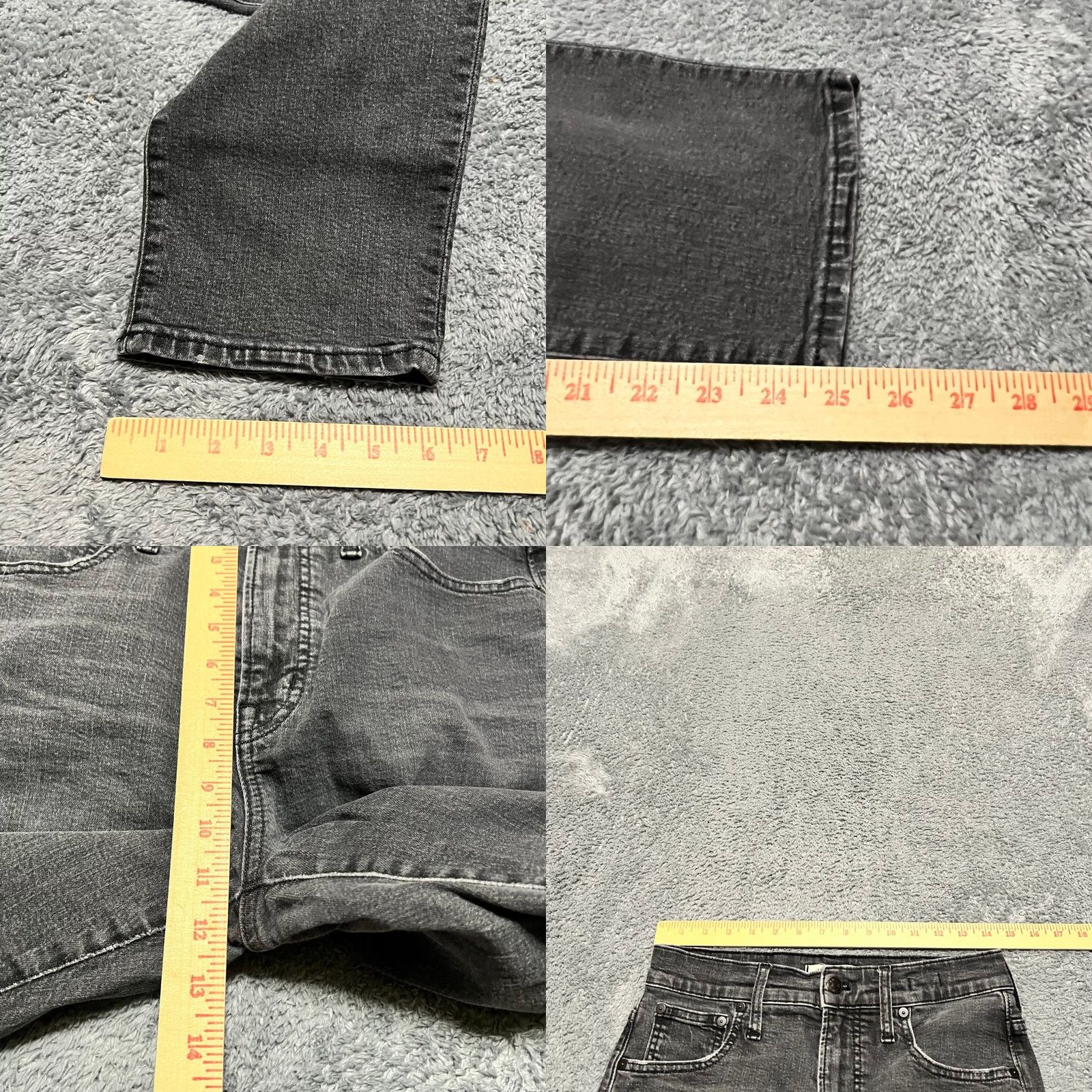 Madewell Madewell Jeans Womens 28 Perfect Vintage Crop Black Pants Crop Grey Faded 29x25 Womens Size 28" / US 6 / IT 42 - 8 Thumbnail