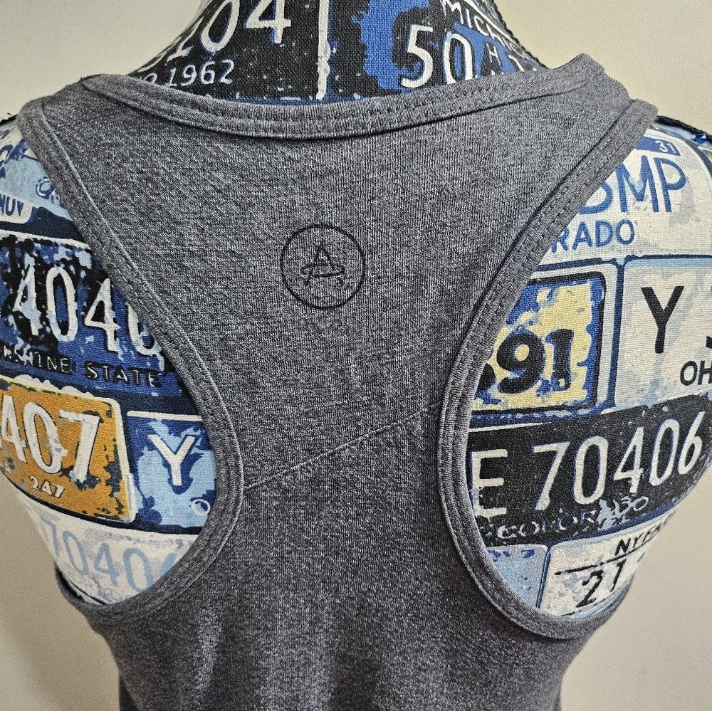 Aether Apparel Aether Grey Racerback Tank 2 Medium Size M / US 6-8 / IT 42-44 - 7 Thumbnail