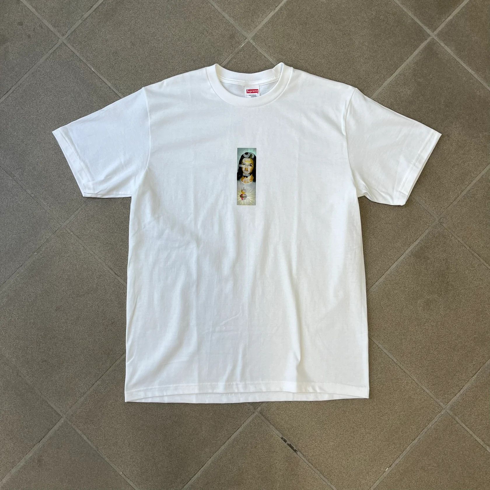 Supreme Supreme 'Bonjour Madame' Box Logo Tee - White | Grailed