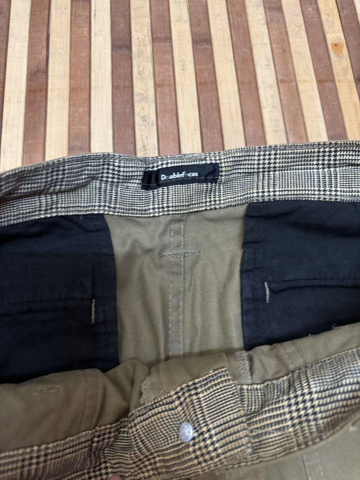 Japanese Brand Vintage Double Focus Cargo Pants Big Pockets Streetwear Size US 30 / EU 46 - 5 Thumbnail