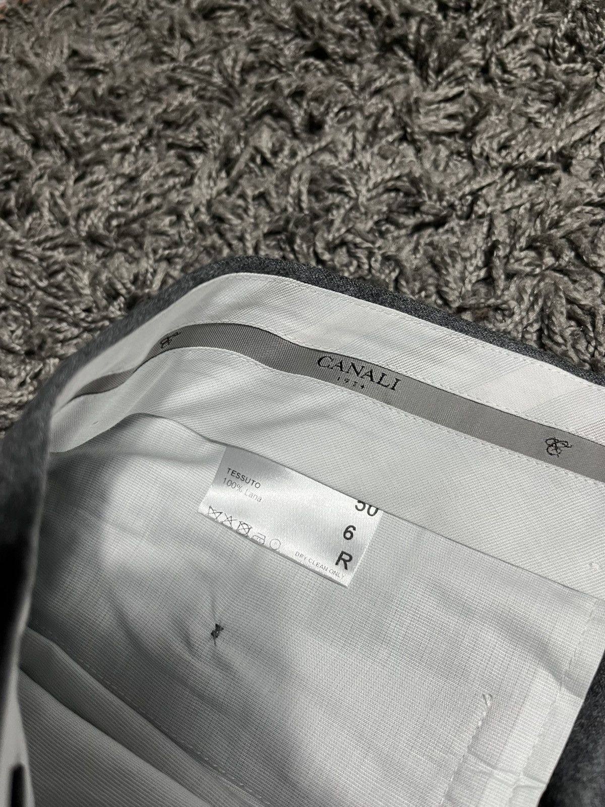 Canali CANALI WOOL TROUSERS 100% LANA WOOL STRETCH SIZE 34 EU / 50R Size 50R - 6 Thumbnail