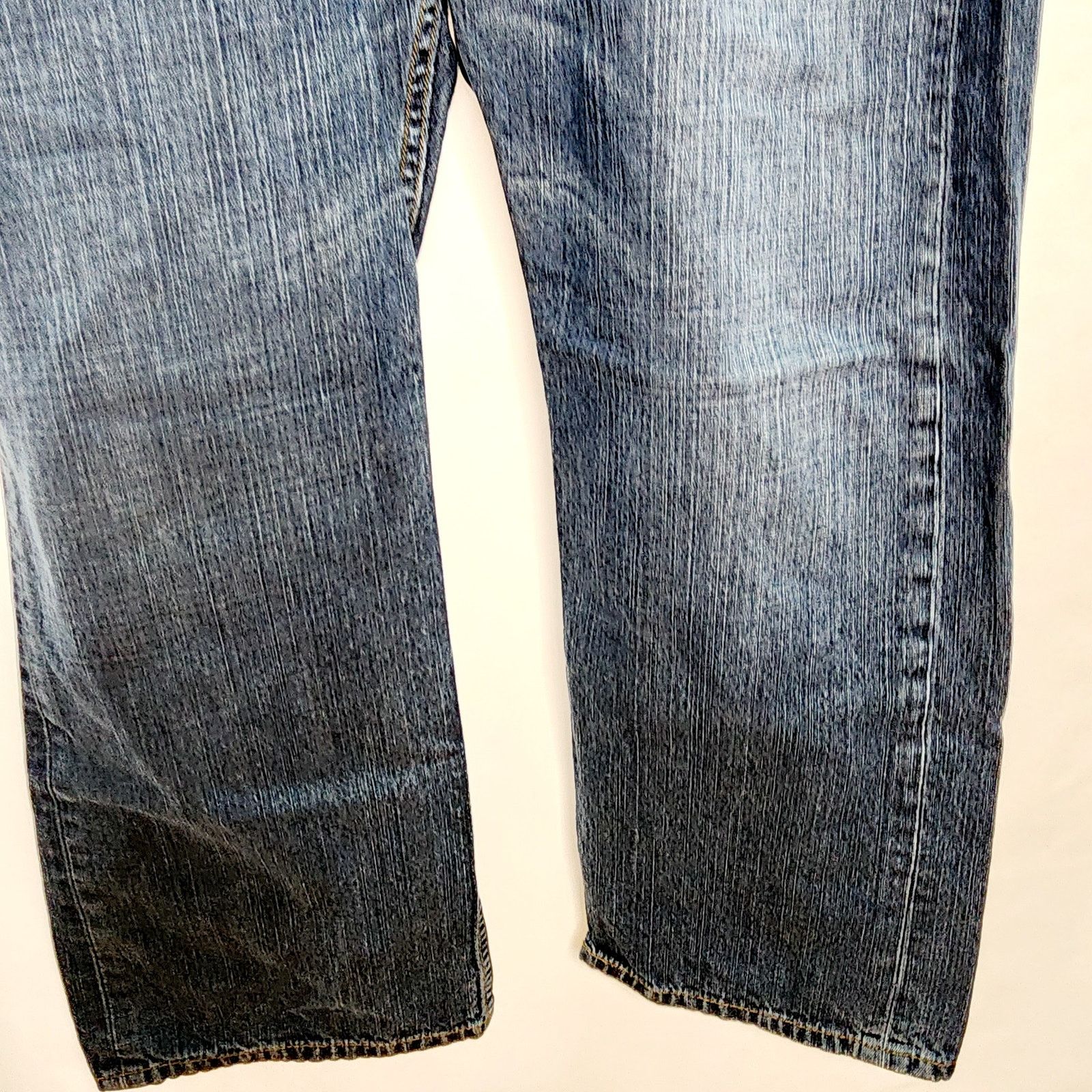 Levi's Levi 569 Loose Straight Fit Men's Blue Denim Jeans Size US 40 / EU 56 - 9 Thumbnail
