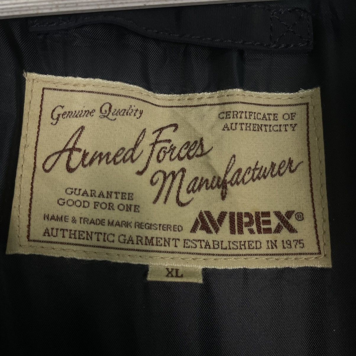 Avirex 💥AVIREX US FORCE FULL PATCH RIOT BOMBER Size US XL / EU 56 / 4 - 13 Thumbnail