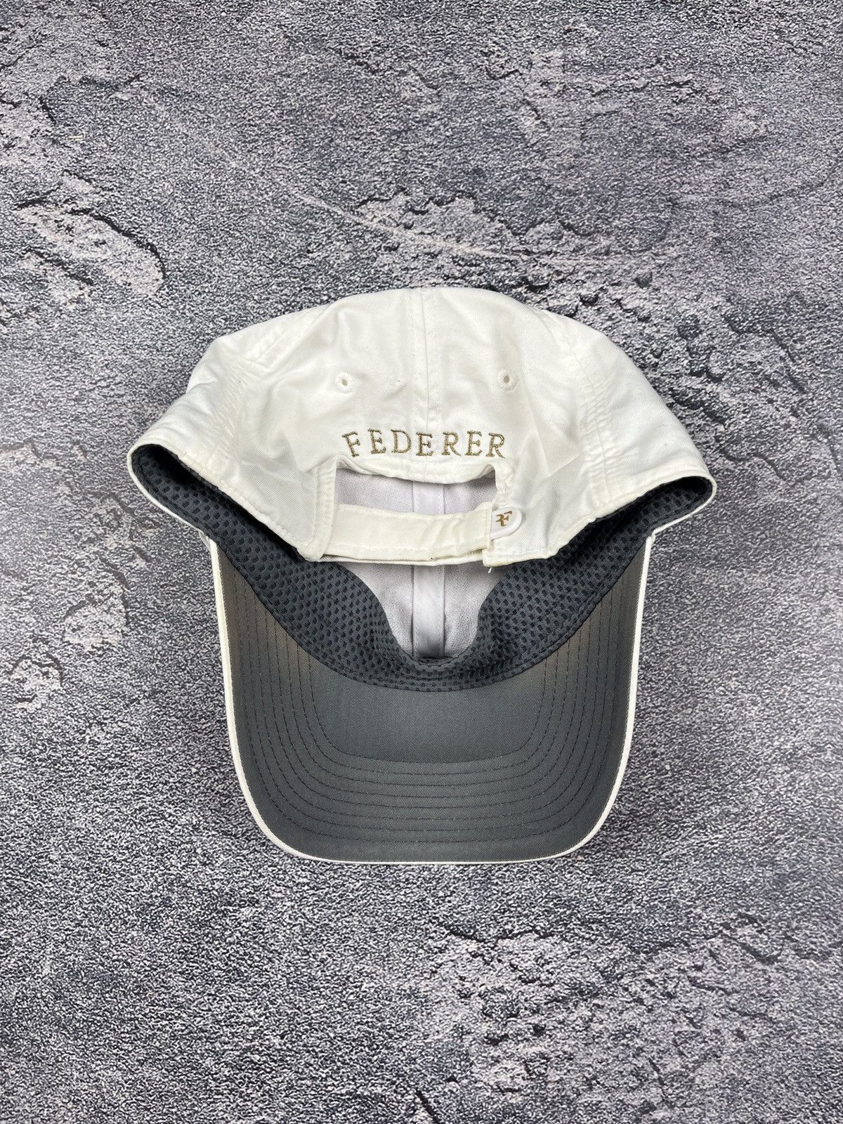 Nike Vintage Nike Roger Federer 15 Cap Hat Tennis Size ONE SIZE - 5 Thumbnail