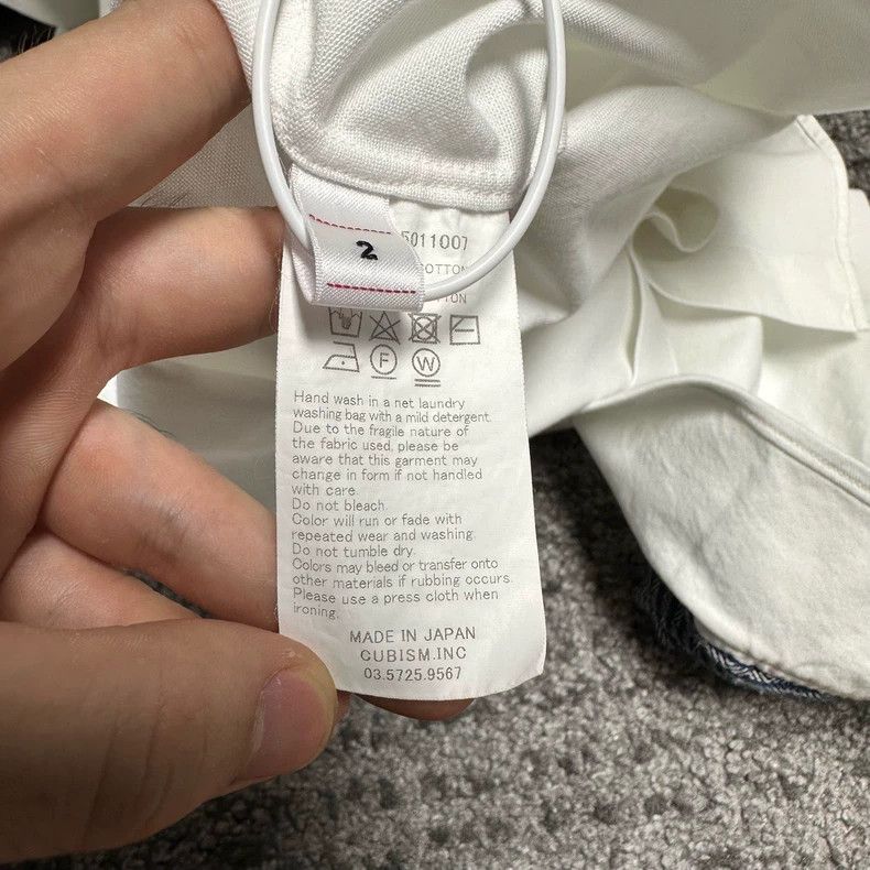 Visvim visvim Droplet Oxford cotton shirt 2505-Nextarrow Size US M / EU 48-50 / 2 - 4 Thumbnail