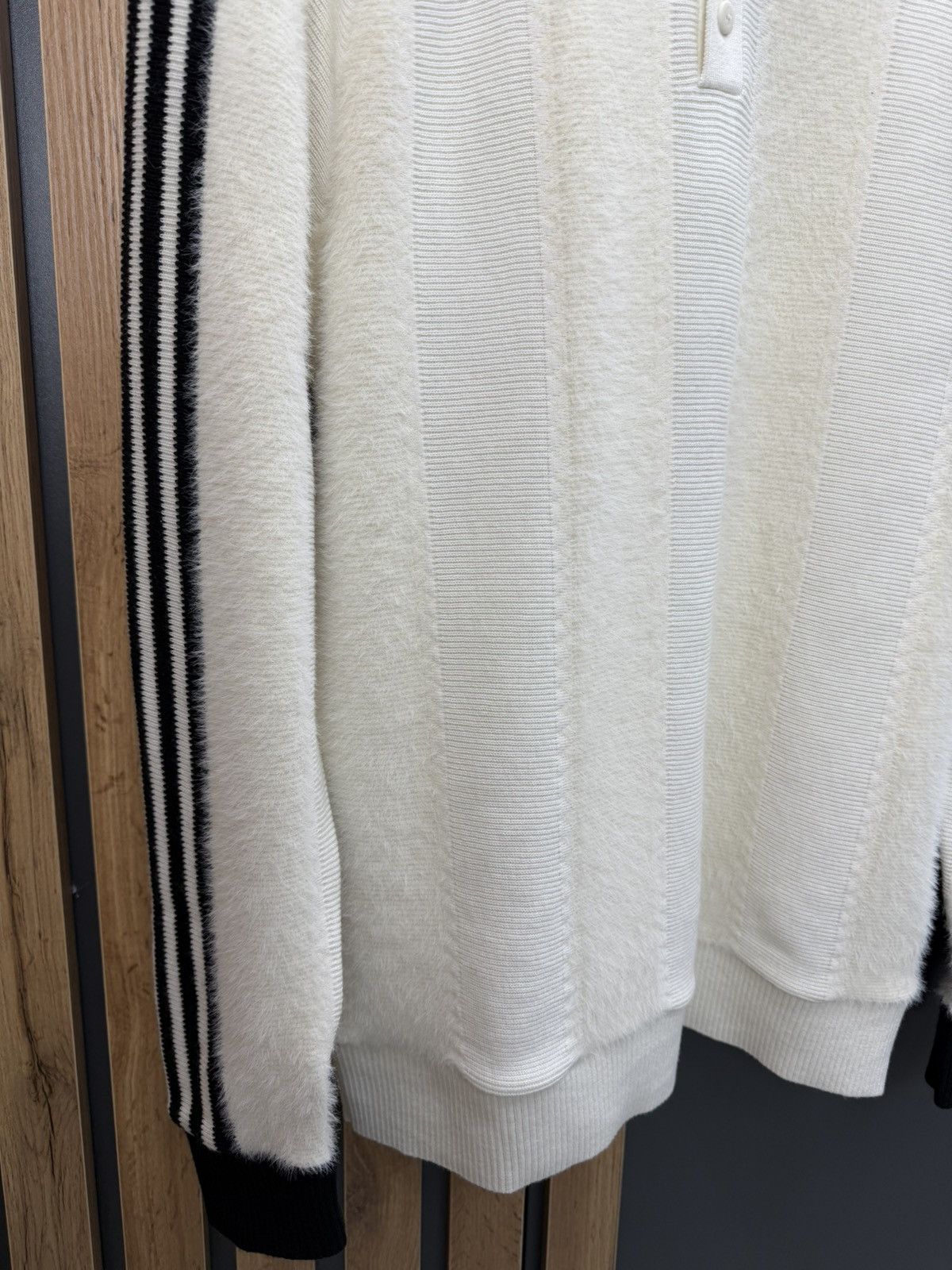 Adidas Adidas Premium Knitted Blokecore Jersey Cream White Size S Size US S / EU 44-46 / 1 - 8 Thumbnail