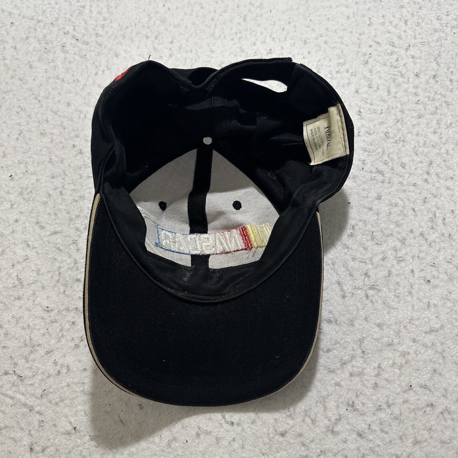 NASCAR NASCAR Racing Black Baseball Hat 3M Logo Cotton Size ONE SIZE - 9 Thumbnail