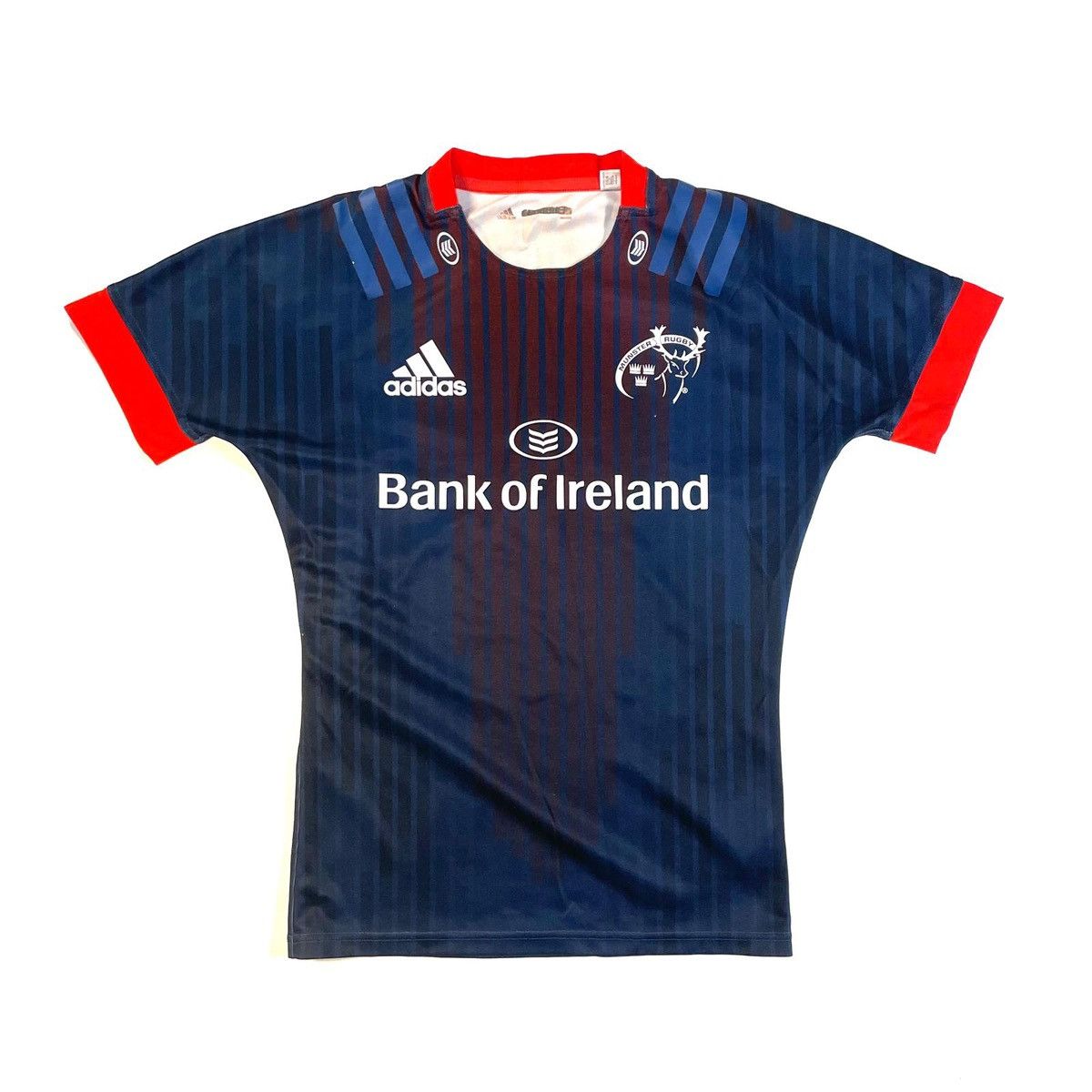 Adidas Adidas Munster Rugby jersey shirt tee in blue and red Size US M / EU 48-50 / 2 - 1 Thumbnail