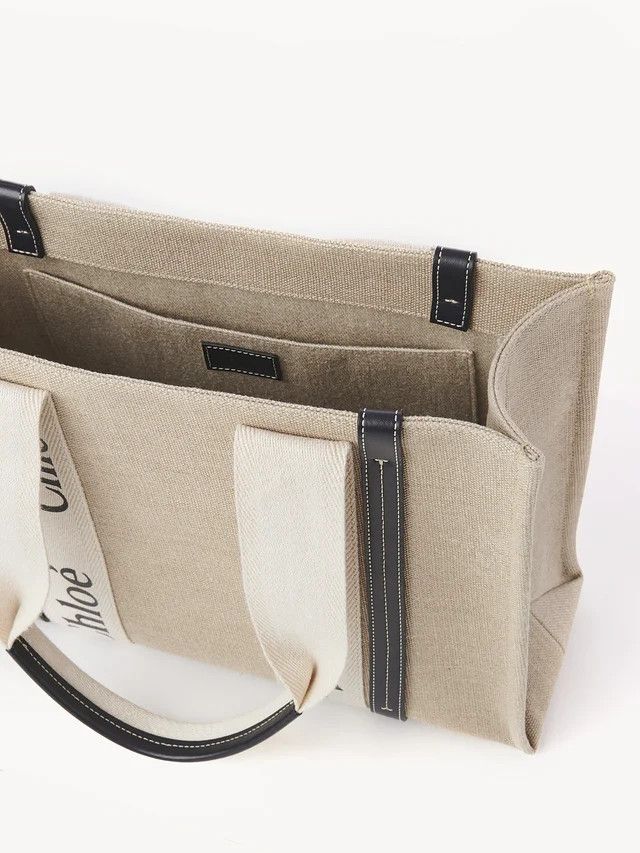 Chloe o1loc1c1024 Size: OS / Tote Bag in Beige Size ONE SIZE - 4 Thumbnail
