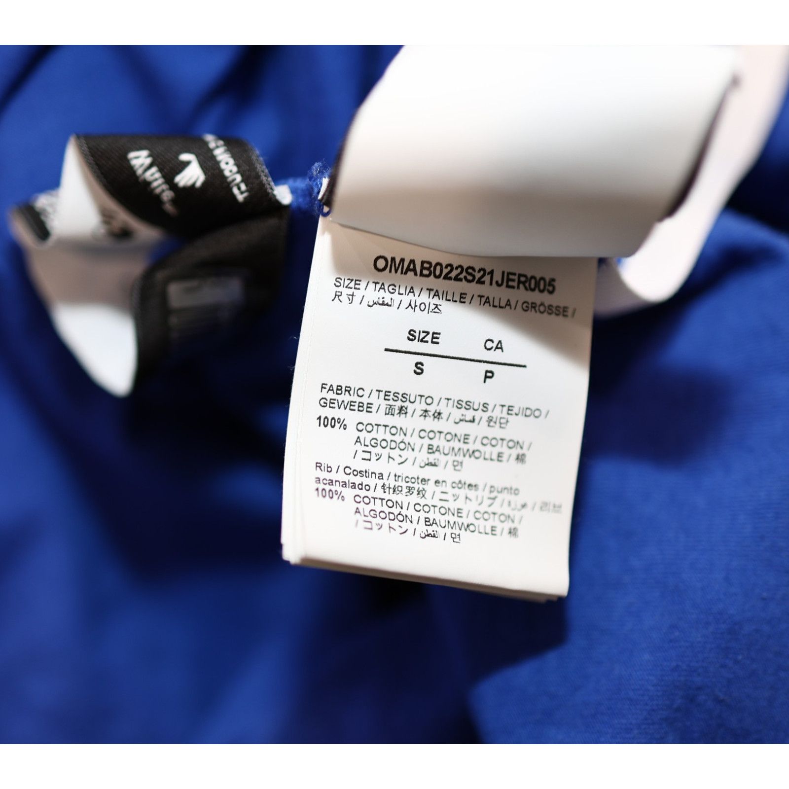 Off-White OFF-WHITE Tech Marker Double Sleeve Oversized T-Shirt 2013 S Size US S / EU 44-46 / 1 - 9 Thumbnail