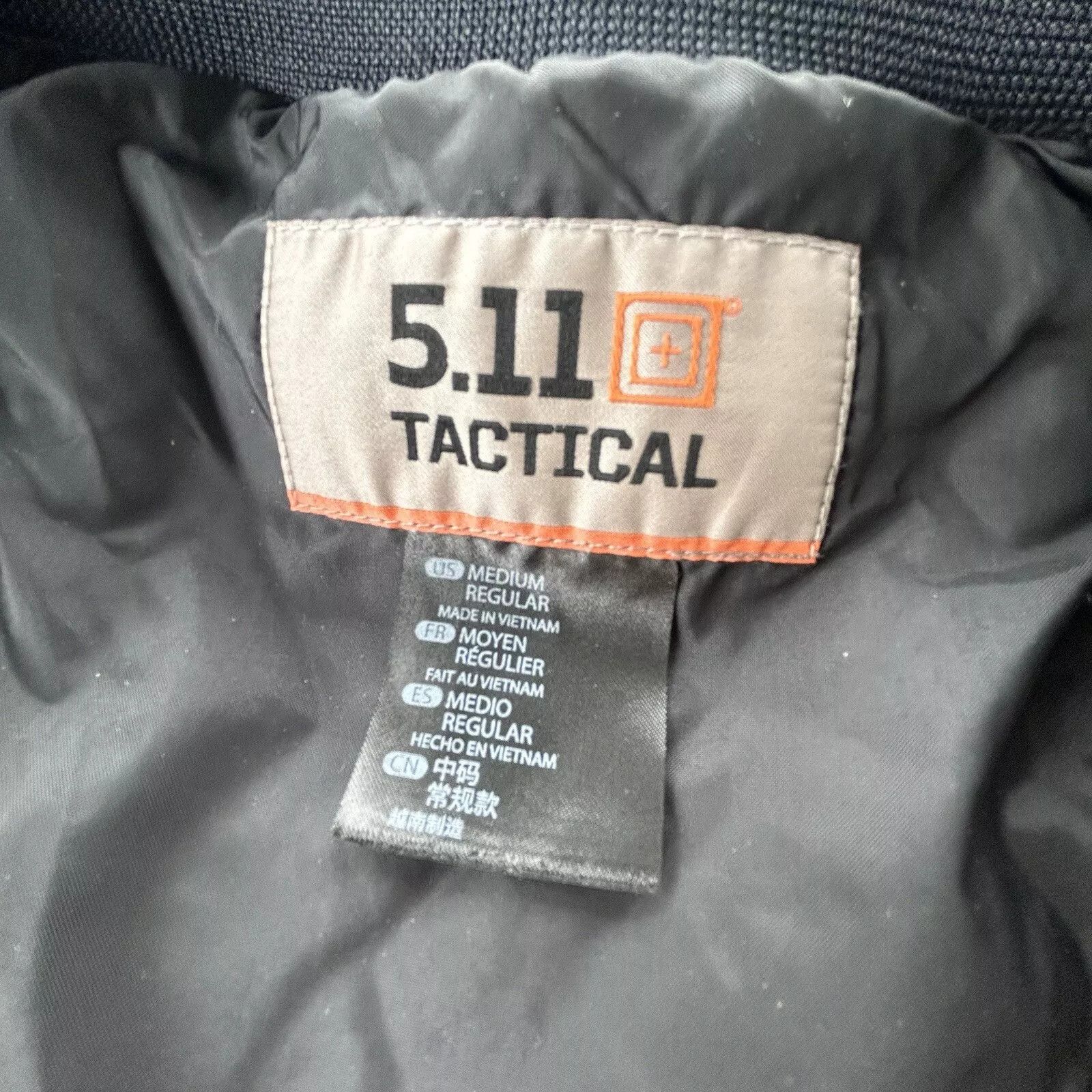 5.11 5.11 Tactical 3 in 1 Jacket Mens Medium Black Parka Size US M / EU 48-50 / 2 - 4 Thumbnail