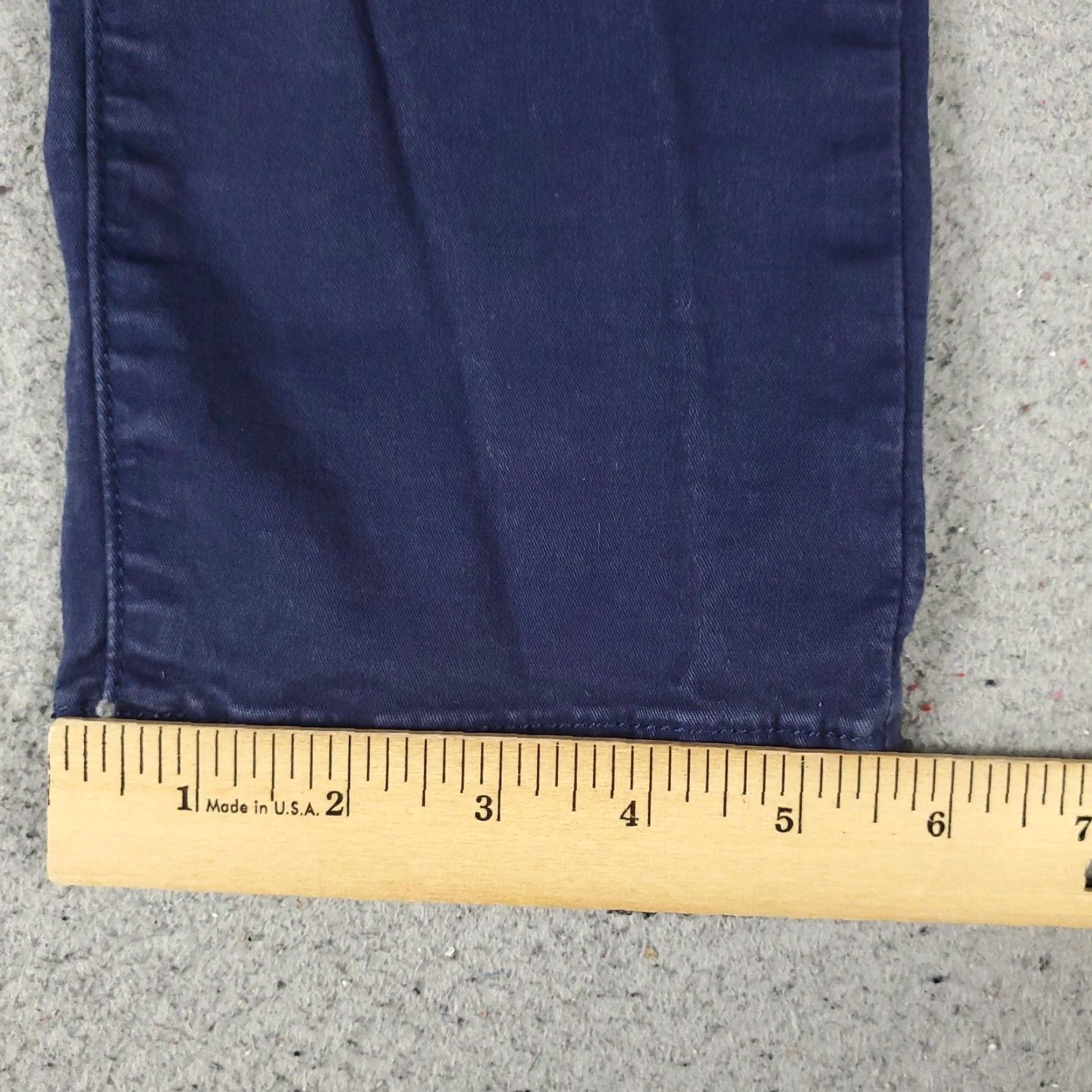 La Martina VINTAGE La Martina Men's Jeans Size 29x32 Slim Fit Blue Cotton Canvas Casual Pants Size US 29 - 7 Thumbnail