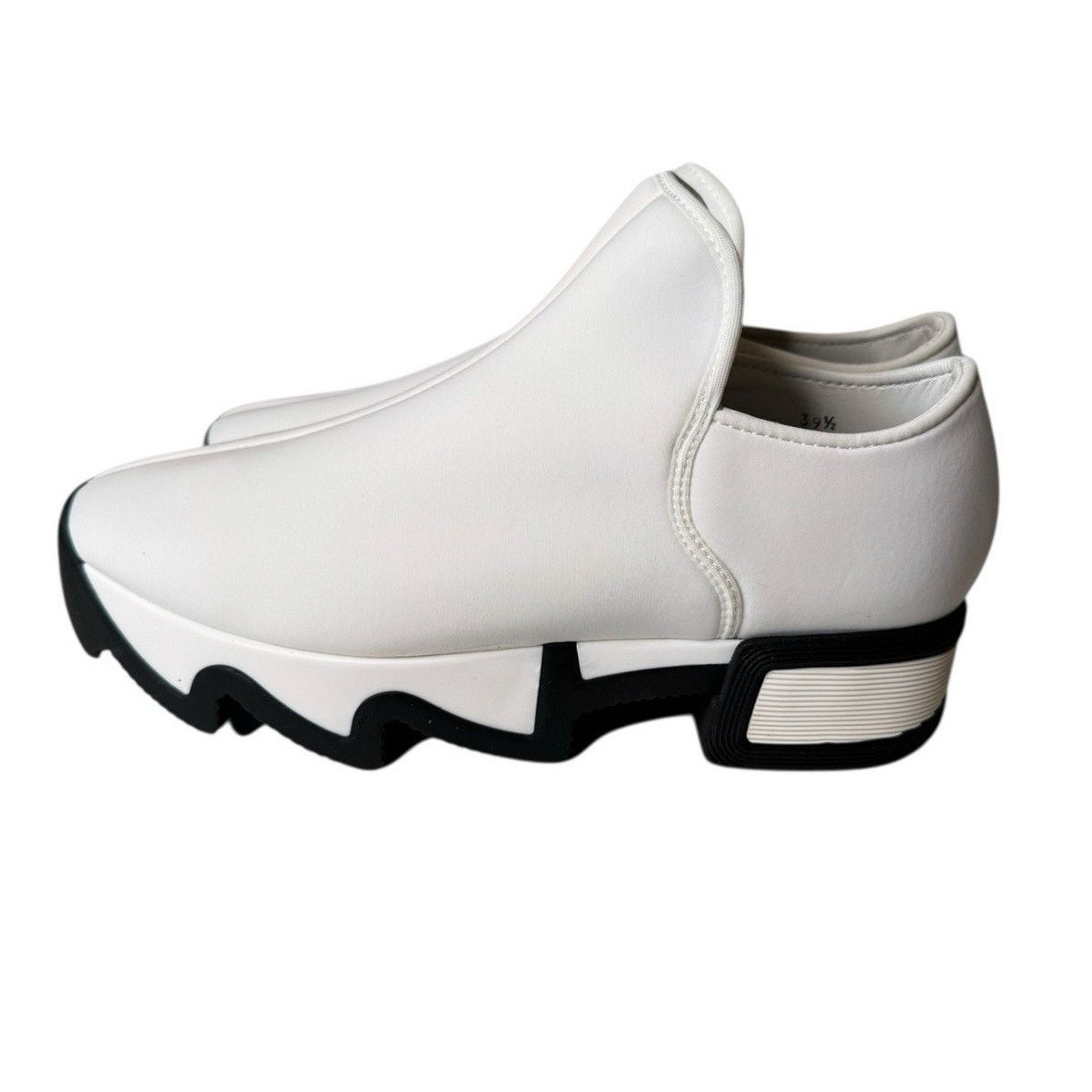 Other iRi NYC WES White Neoprene Streetwear Sneakers Unisex Size US 11 / IT 41 - 5 Thumbnail