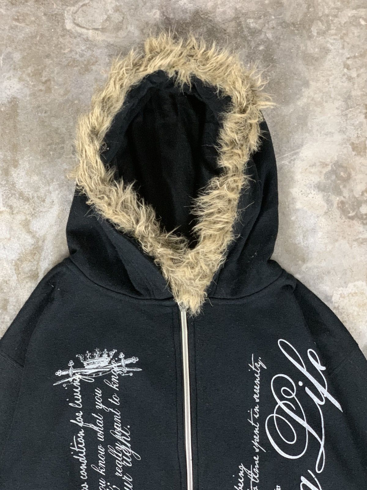 Japanese Brand Vintage Beaumontt Carr Full Zipper Fur Hoodie Size US M / EU 48-50 / 2 - 3 Thumbnail
