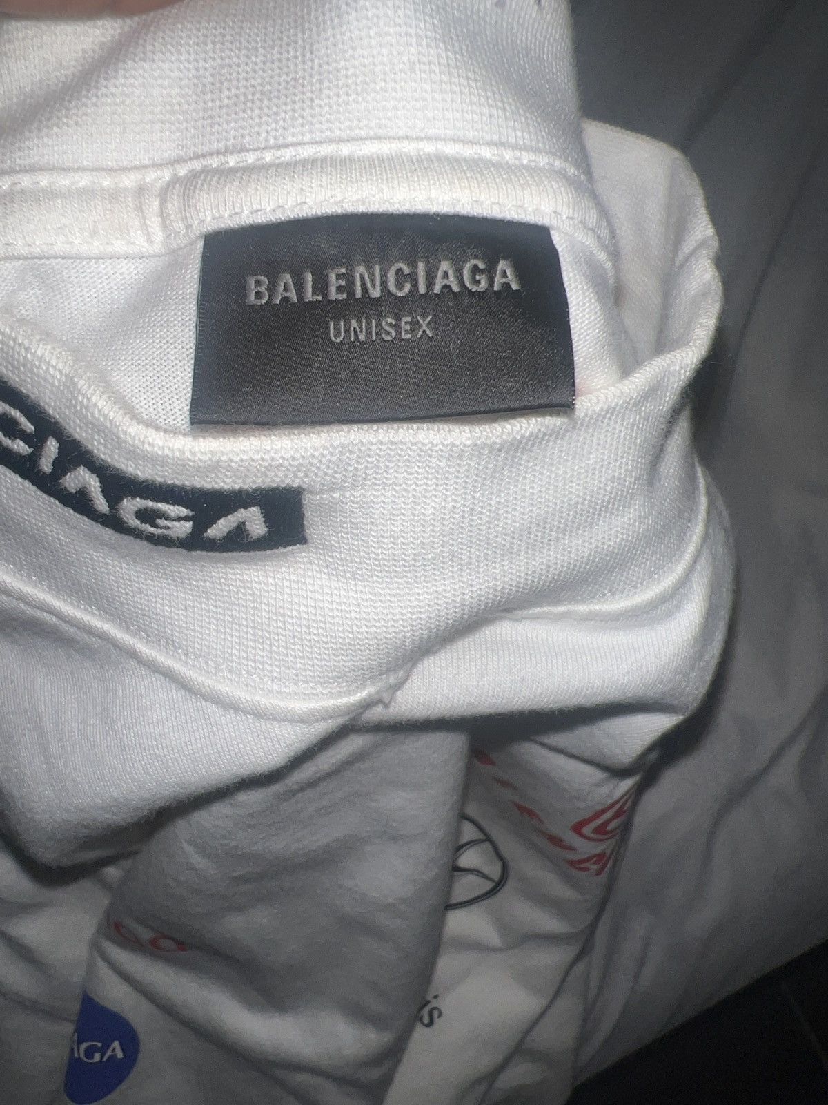 Balenciaga Top League Long Sleeve T-Shirt Oversized Size US S / EU 44-46 / 1 - 4 Thumbnail