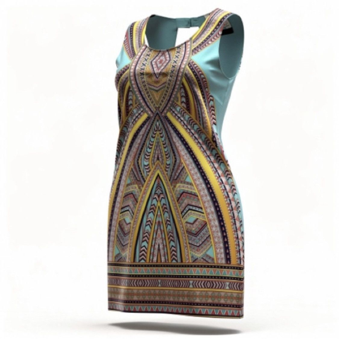 Other Blue and multi-colored boho dress Size S / US 4 / IT 40 - 1 Thumbnail