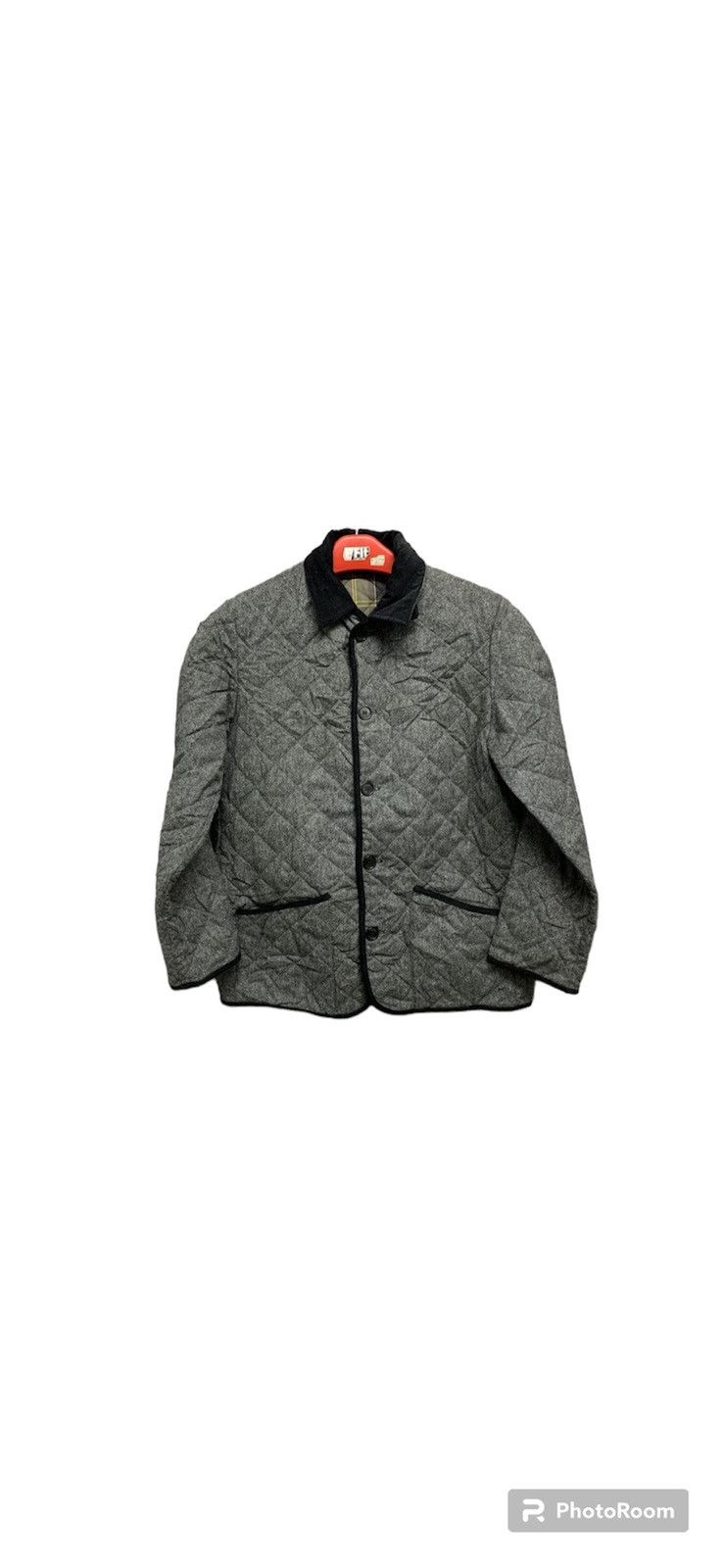 Barbour VINTAGE BARBOUR QUILTED JACKET RARE DESIGN Size US L / EU 52-54 / 3 - 1 Thumbnail