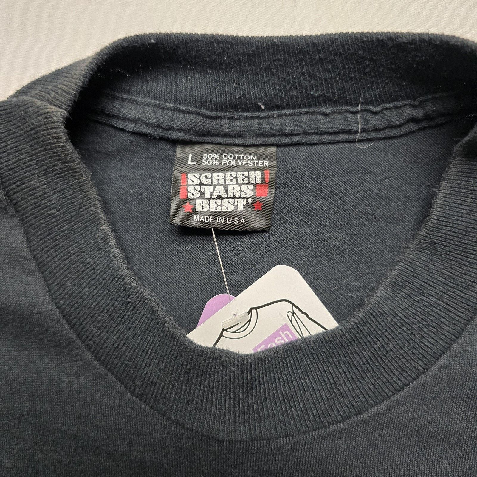Vintage Vintage FCI La Tuna L Screen Stars Best Snake Prison Tee 90s Size US L / EU 52-54 / 3 - 3 Thumbnail