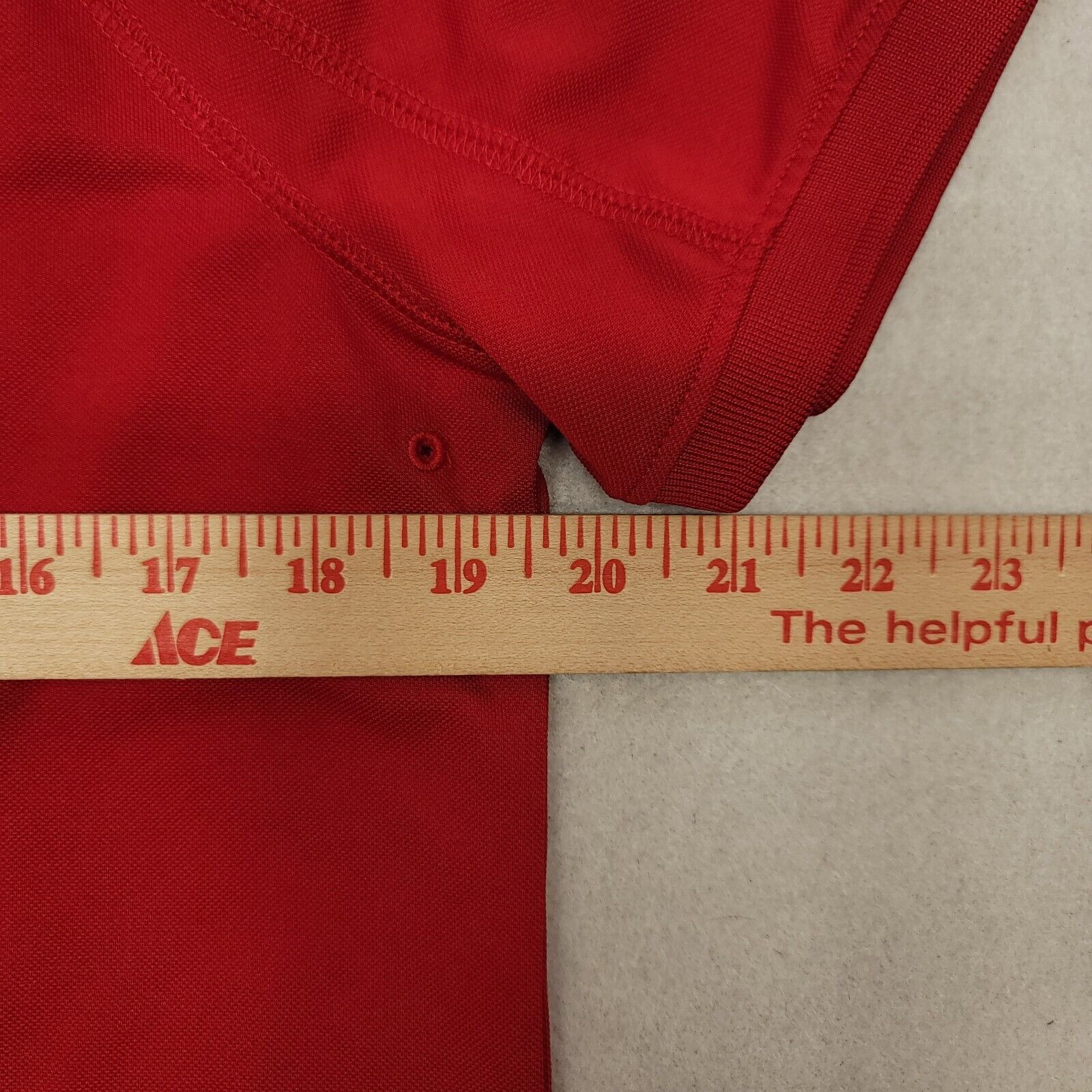 Lands' End Lands End Casual Pullover Polo Shirt Adult Mens Size M Red Size US M / EU 48-50 / 2 - 6 Thumbnail