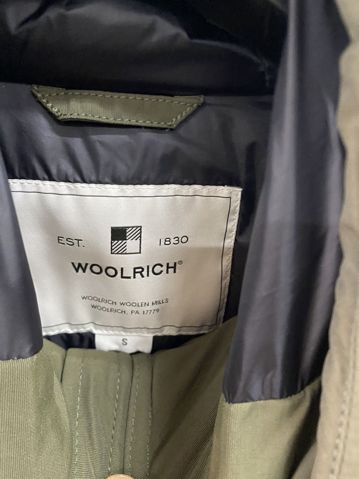 Other Woolrich Gleeley Coat Parka Jacket S, Women's, Dark Green Size S / US 4 / IT 40 - 7 Thumbnail