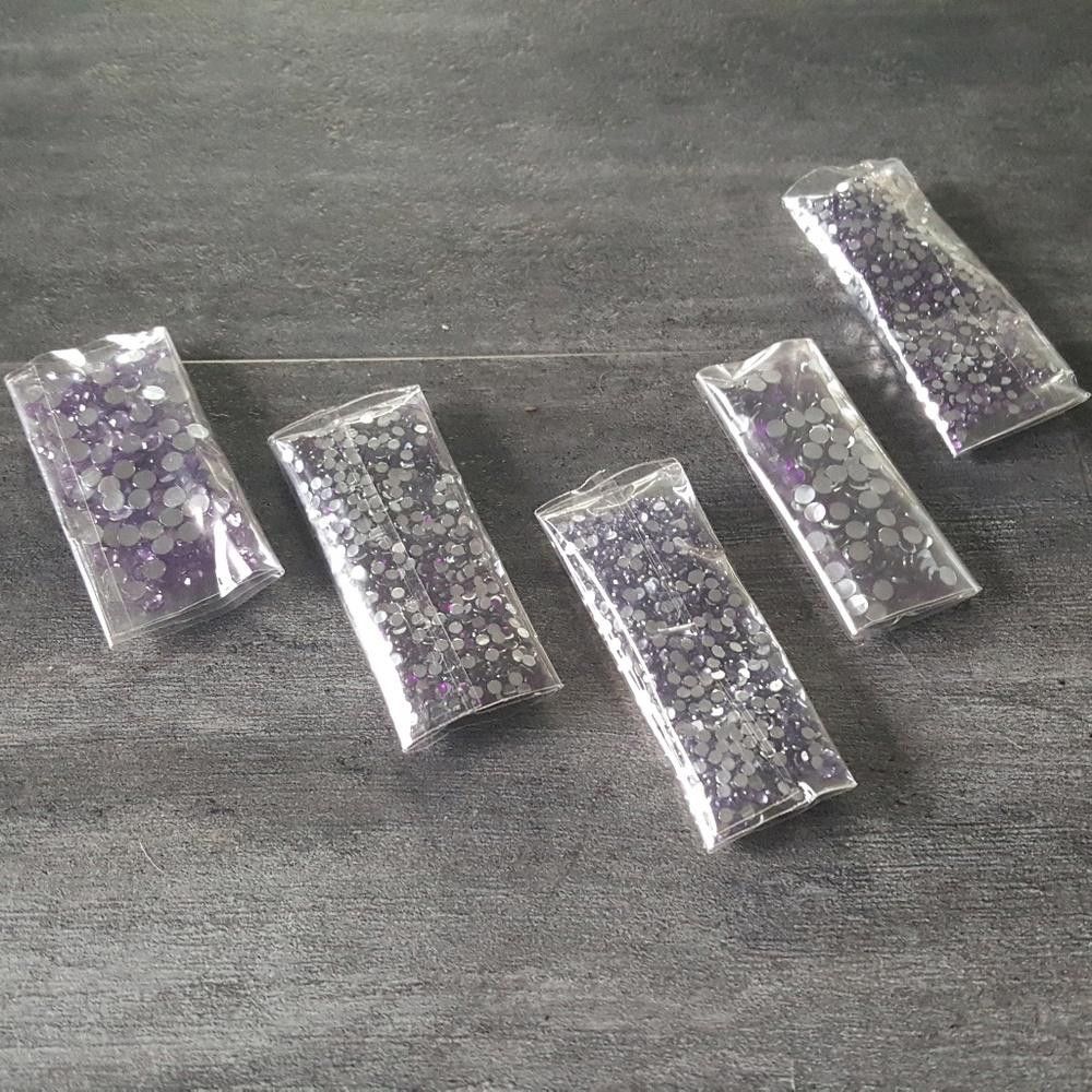 Designer Violet Diamond Nail Art Bundle Size ONE SIZE - 2 Thumbnail