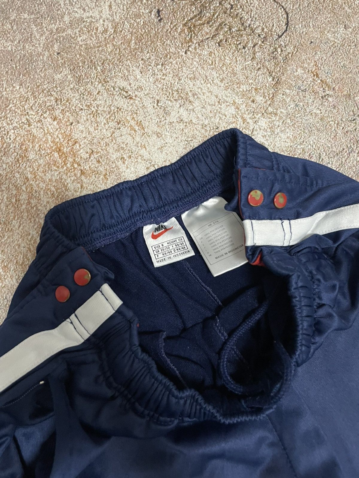 Nike Vintage Nike Double Swoosh Cotton Track Pants Size US 30 / EU 46 - 6 Thumbnail