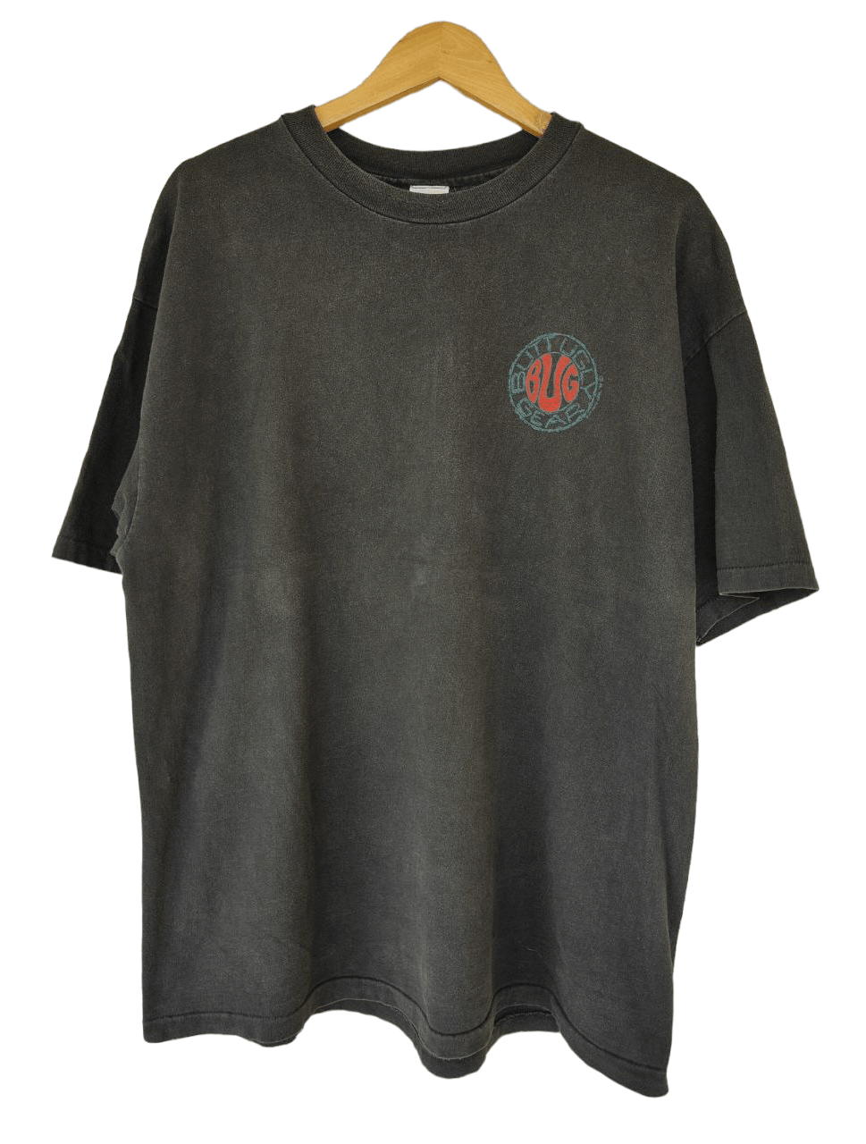 Vintage 90s Vintage Butt Ugly Gear Faded T Size US XL / EU 56 / 4 - 2 Thumbnail