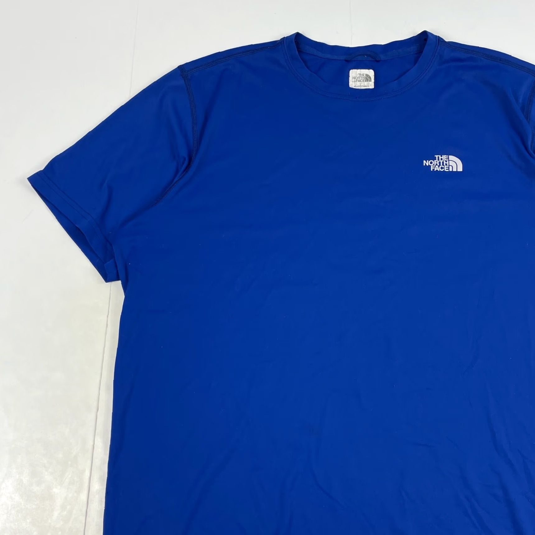 The North Face The North Face Shirt Mens Large Blue Vaporwick Short Sleeve Hiking Gym Workout Size US L / EU 52-54 / 3 - 2 Thumbnail