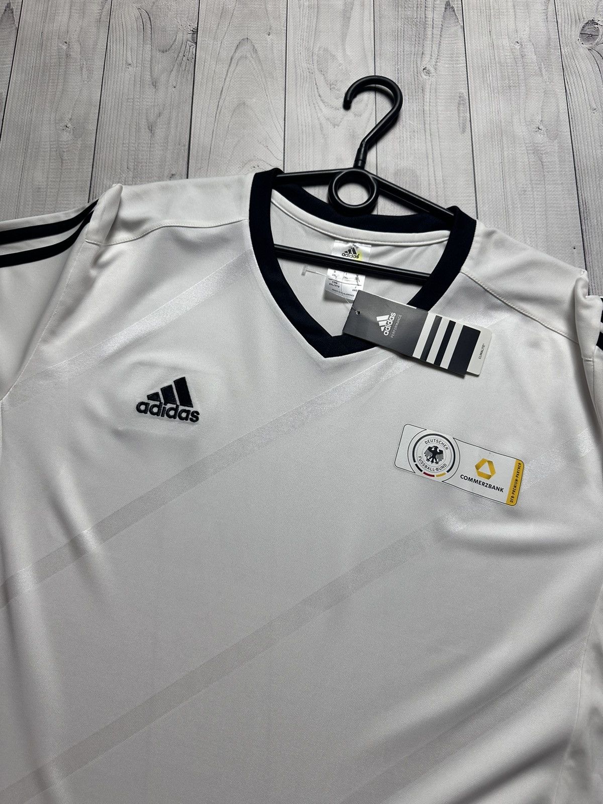 Adidas × Vintage Vintage Deutschland soccer jersey Germany size XXL Size US XXL / EU 58 / 5 - 4 Thumbnail