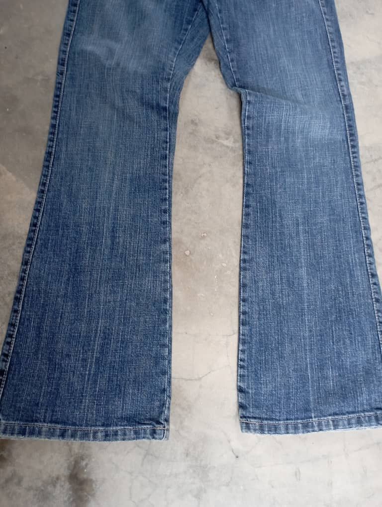 Tornado Mart Flare Jeans Vintage Blue Wash LEE Bootcut Jeans Size US 31 - 4 Thumbnail