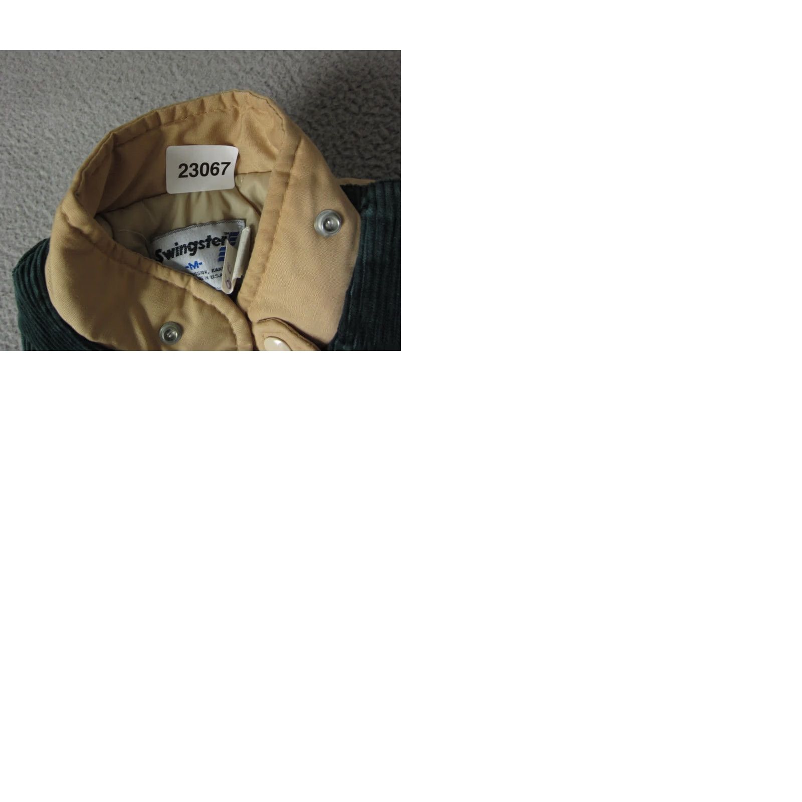 Vintage VINTAGE Swingster Jacket Mens Regular Brown Corduroy Bomber Jacket Short Adult Medium 1A Size US M / EU 48-50 / 2 - 9 Thumbnail