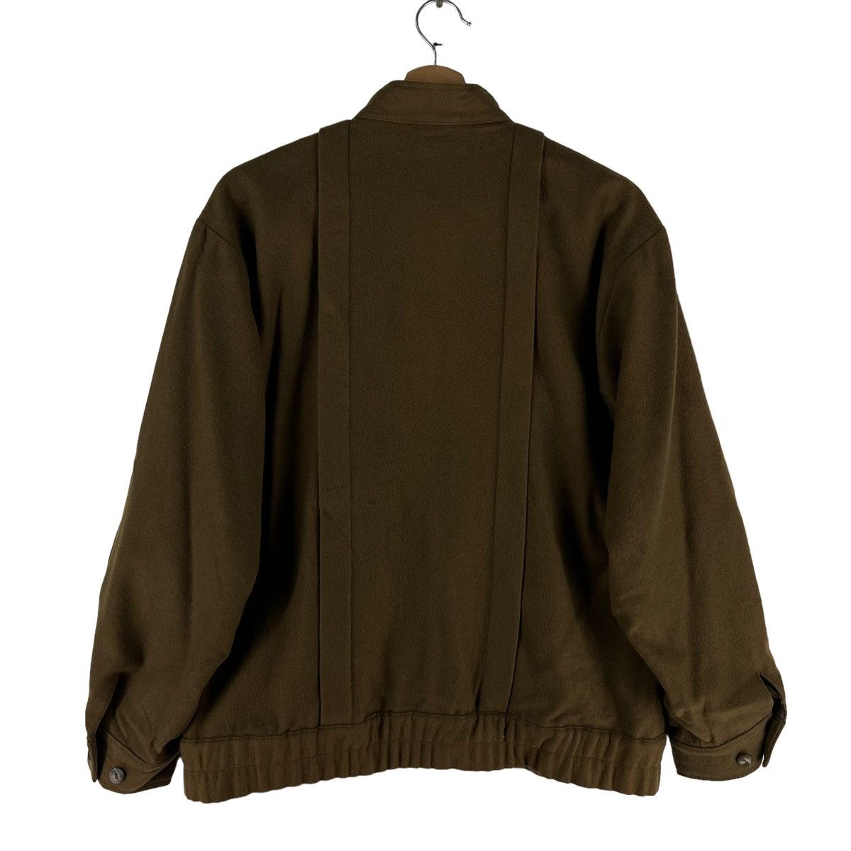 Japanese Brand 🔥VINTAGE WOOL BOMBER JACKET PIERRE BALMAIN PARIS Size US M / EU 48-50 / 2 - 6 Thumbnail