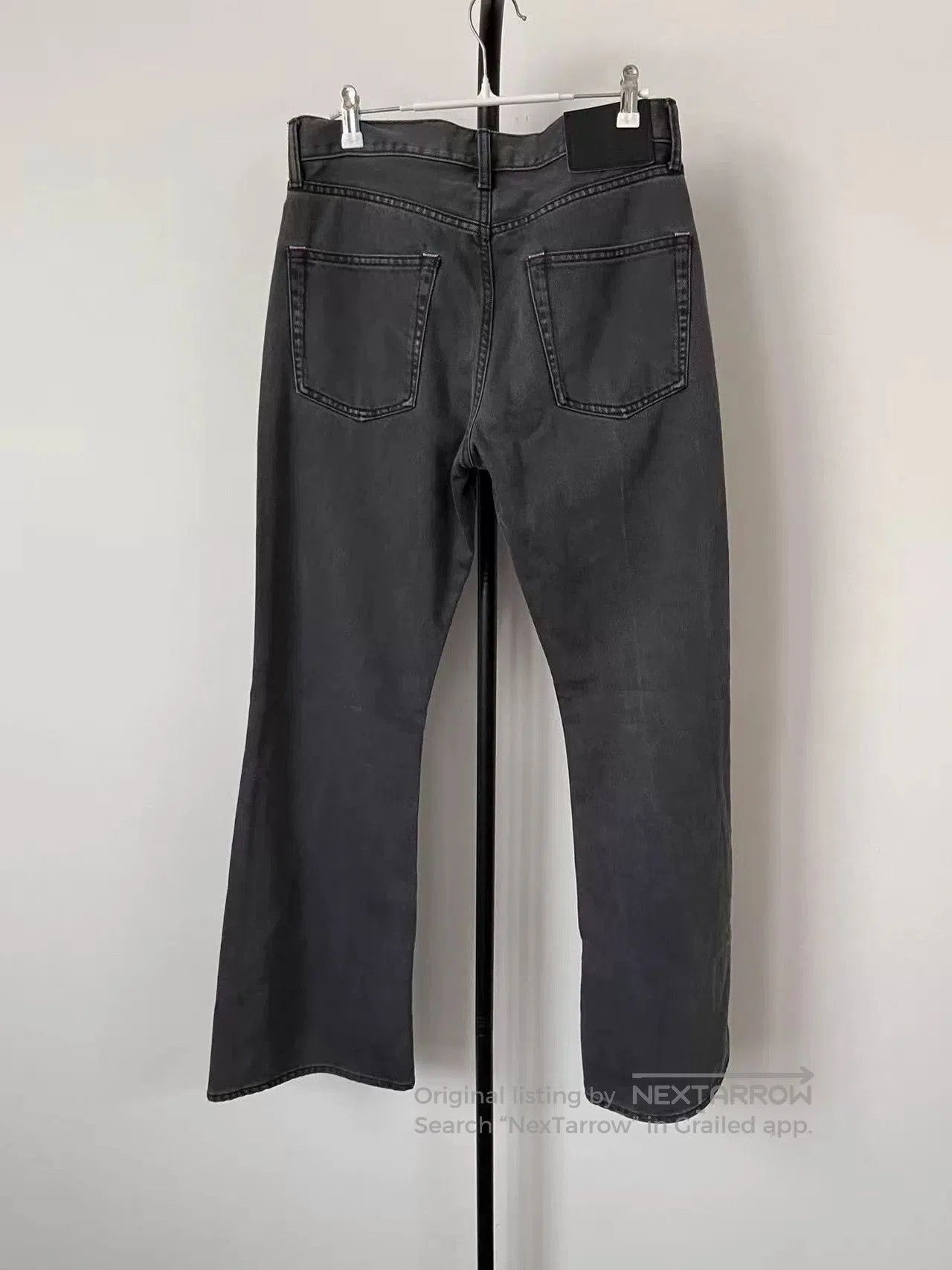 Acne Studios Acne Studios Men's Flared Dark Denim Pants. Size US 30 / EU 46 - 2 Thumbnail