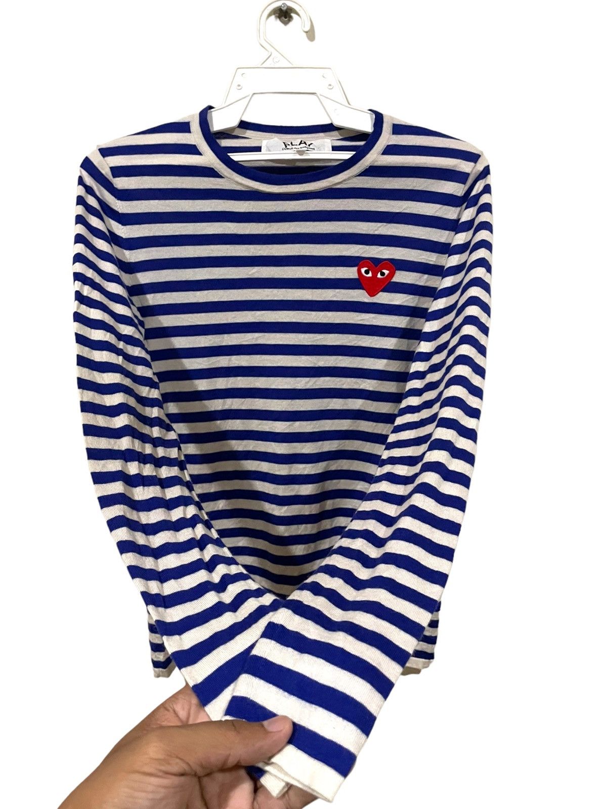Comme des Garcons Comme Des Garcons Play Longsleeve Shirt Size S / US 4 / IT 40 - 2 Thumbnail