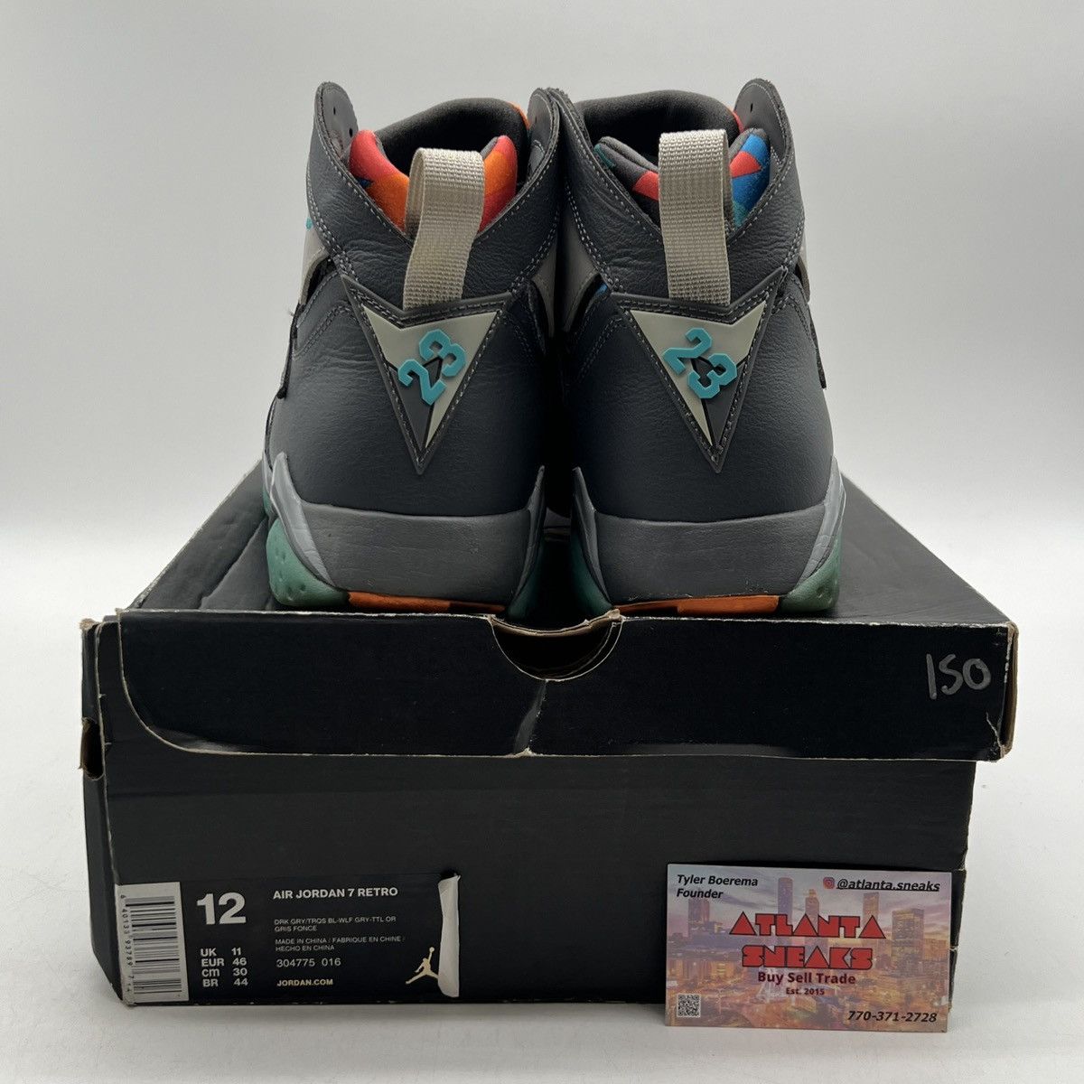 Jordan Brand Air Jordan 7 Barcelona days Size US 12 / EU 45 - 3 Thumbnail