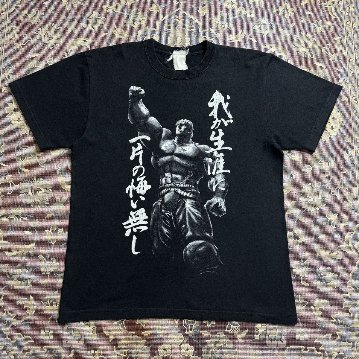 Anime 90s-00s Fist of the North Star Raoh Cospa promo tee y2k Size US L / EU 52-54 / 3 - 1 Thumbnail