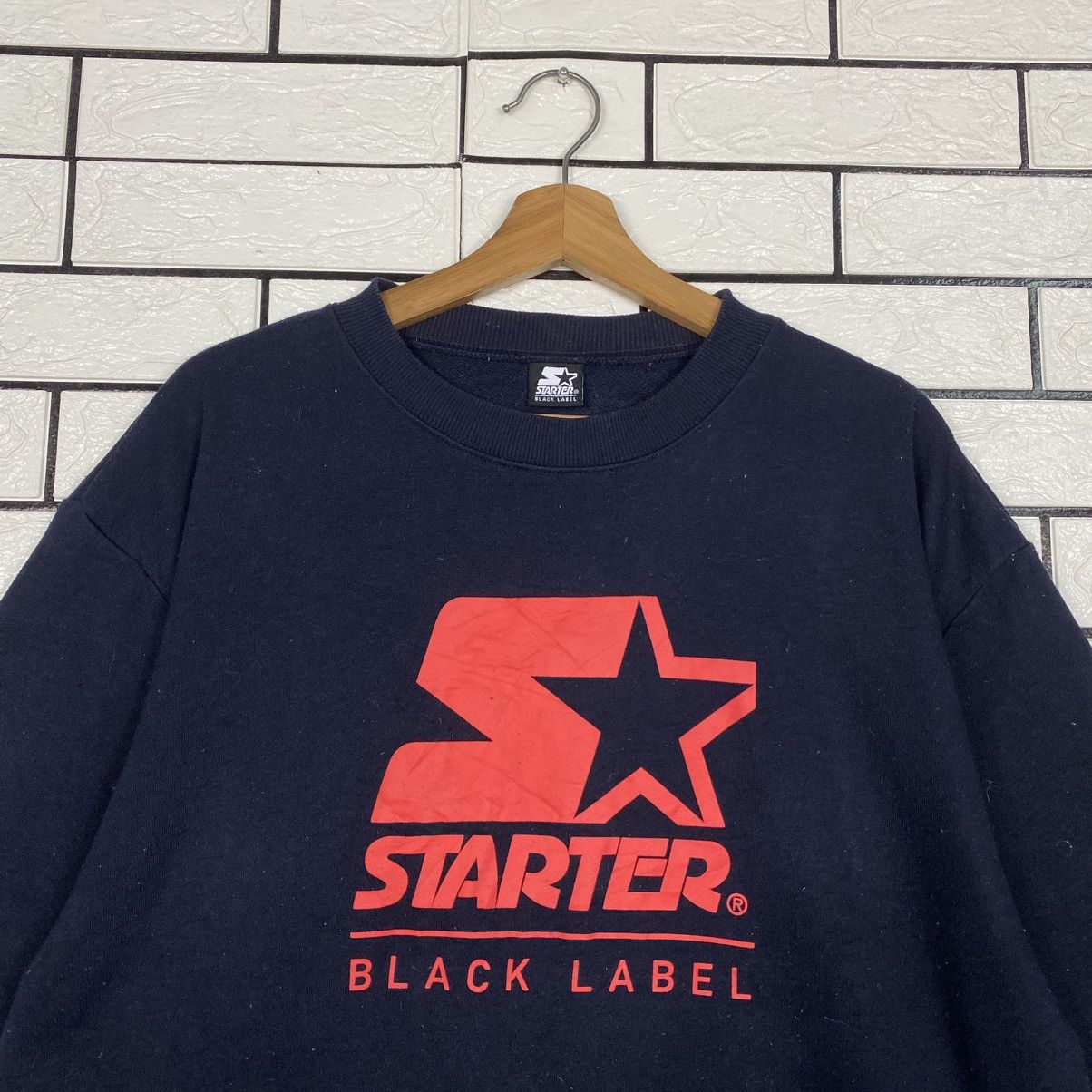 Japanese Brand 📌Short Sleeve Sweatshirt Starter Black Label Big Logo Size US XL / EU 56 / 4 - 4 Thumbnail