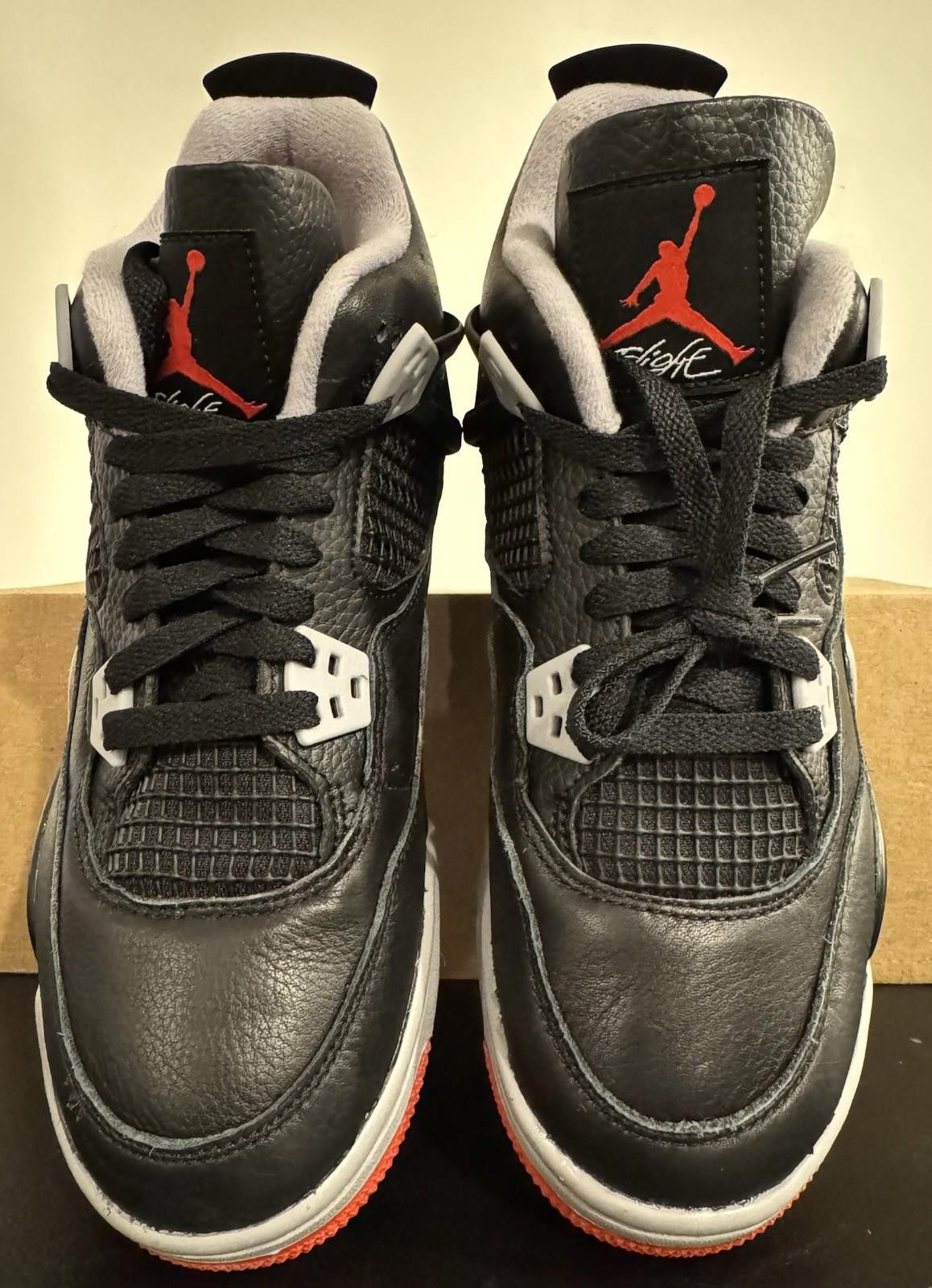 Jordan Brand Size 7Y - Air Jordan 4 Retro Bred Reimagined Size US 7 / EU 40 - 4 Thumbnail