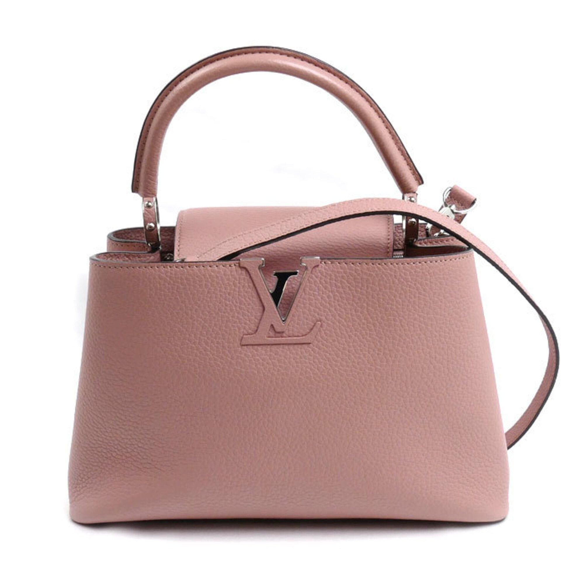 Louis Vuitton LOUIS VUITTON Capucines PM 2-Way Shoulder Bag Magnolia M42258 Women's Size ONE SIZE - 1 Thumbnail