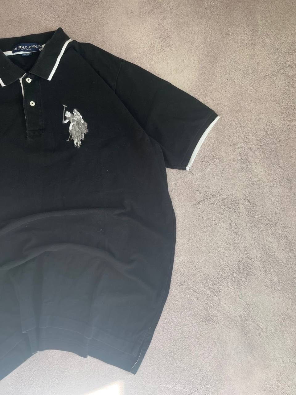 Polo Ralph Lauren × Vintage Polo Ralph Lauren style distressed rugby polo Size US XXL / EU 58 / 5 - 2 Thumbnail