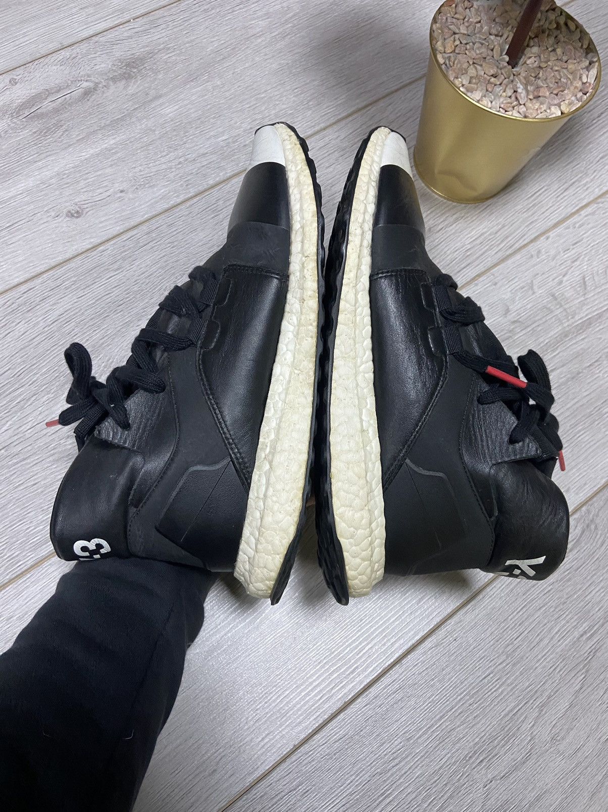 Yohji Yamamoto Y-3 Yohji Yamamoto Adidas boost sneakers Size US 8 / EU 41 - 4 Thumbnail