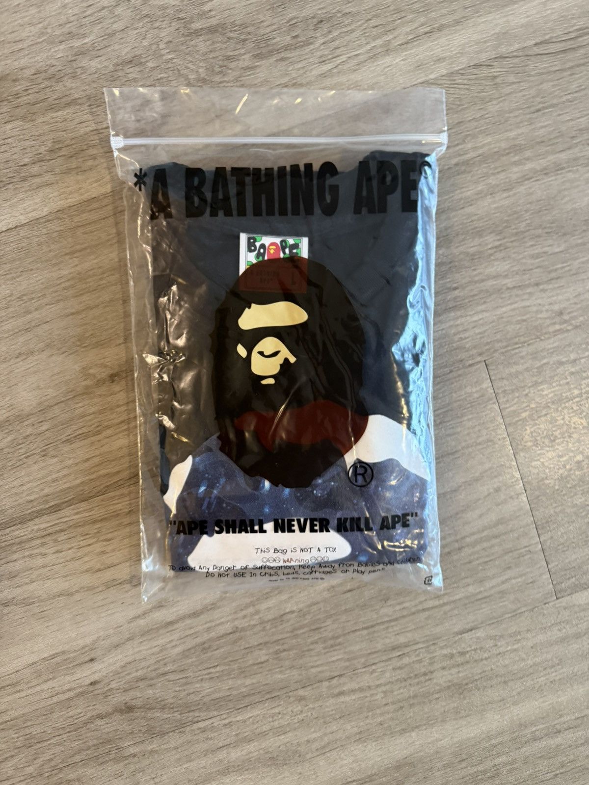 Bape Bape Christmas Photo Ape Head Tee Size US L / EU 52-54 / 3 - 4 Thumbnail