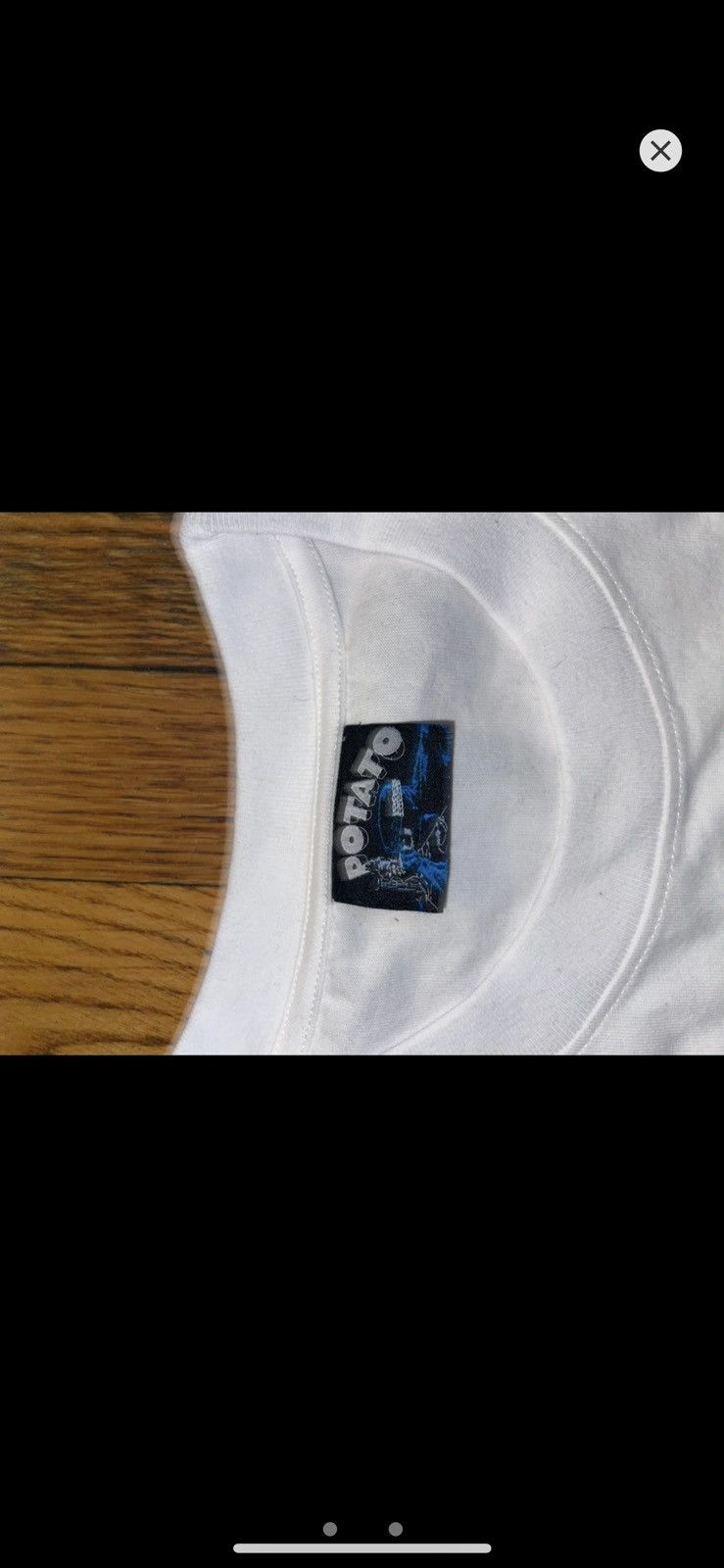 Imran Potato White Imran potato tee Size US L / EU 52-54 / 3 - 2 Thumbnail