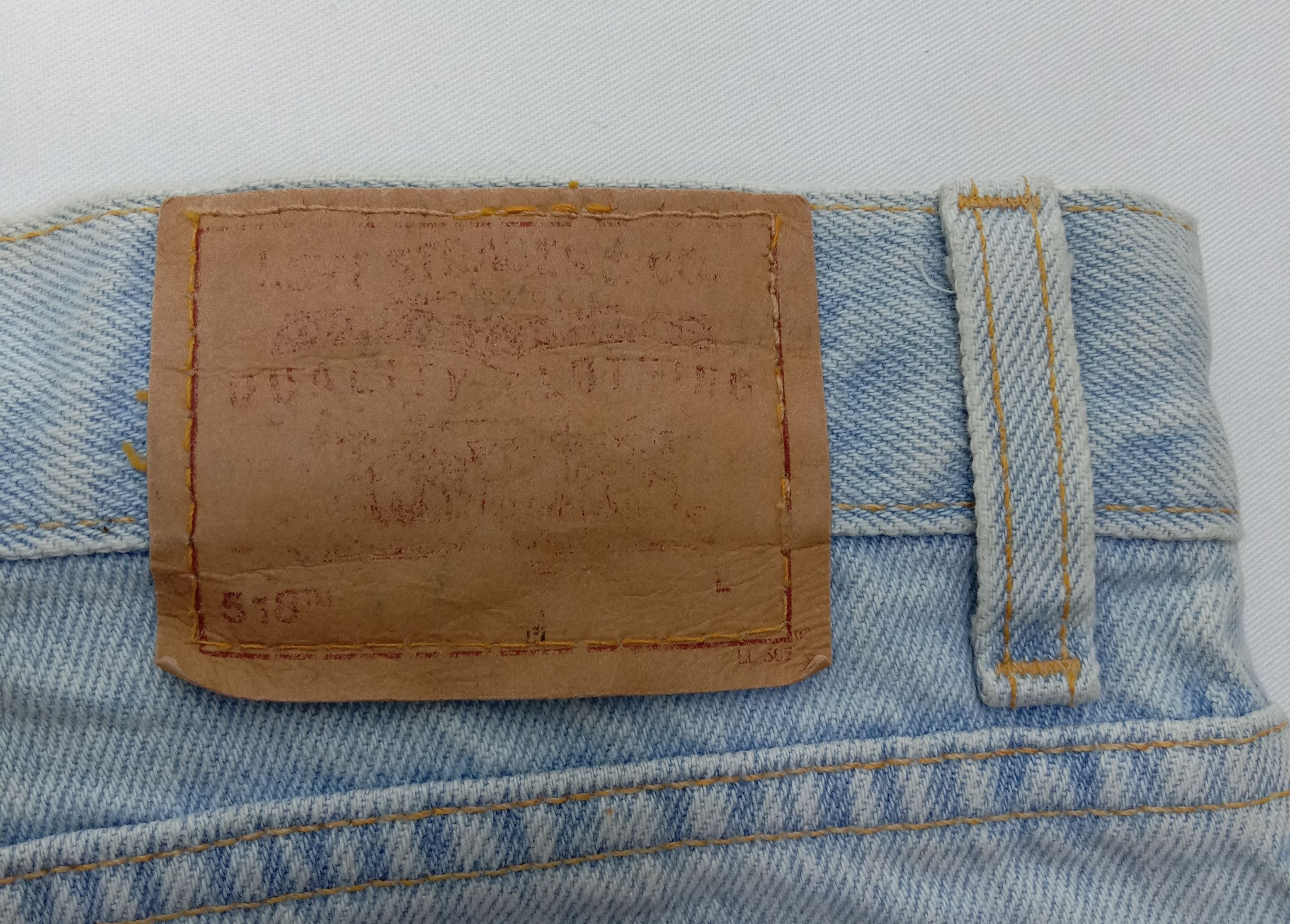 Levi's Vintage Levi's 518 Flare Jeans Light Wash Denim Size US 33 - 13 Thumbnail