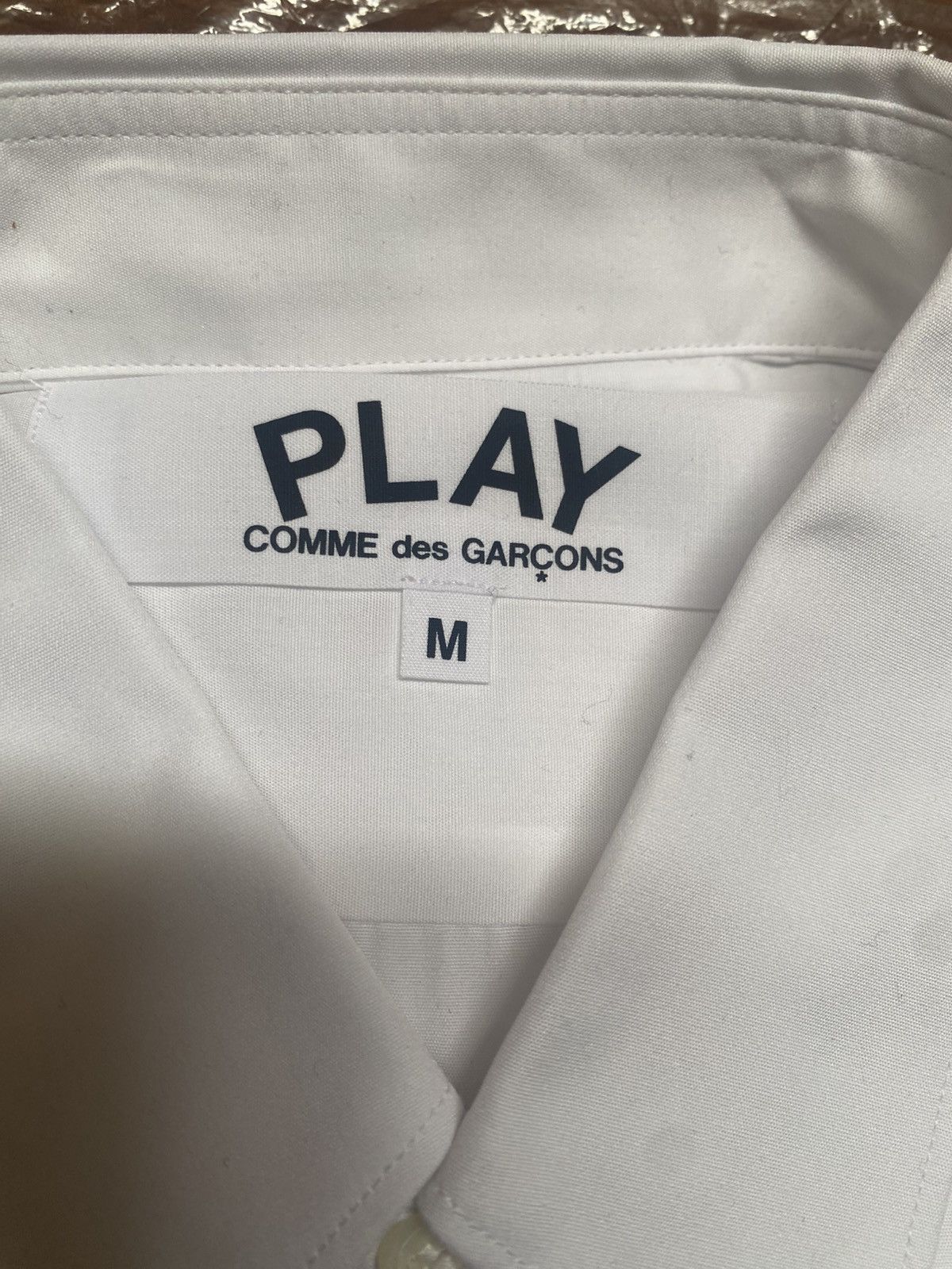 Comme des Garcons PLAY CDG Play Classic White Shirts Size M BNWT Size US M / EU 48-50 / 2 - 4 Thumbnail