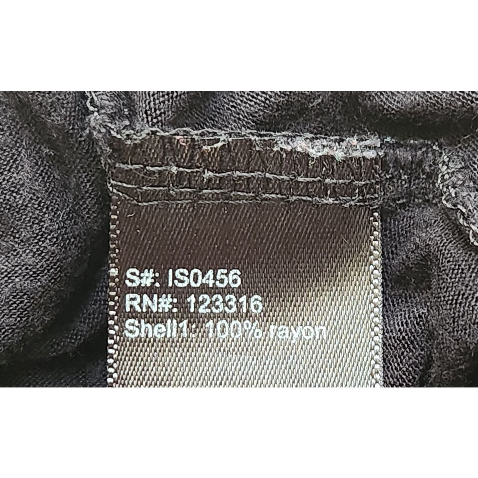 Other Iris Los Angeles Black Ruffled Hi Low Mini Skirt Medium Size 24" / US 00 / IT 34 - 4 Thumbnail