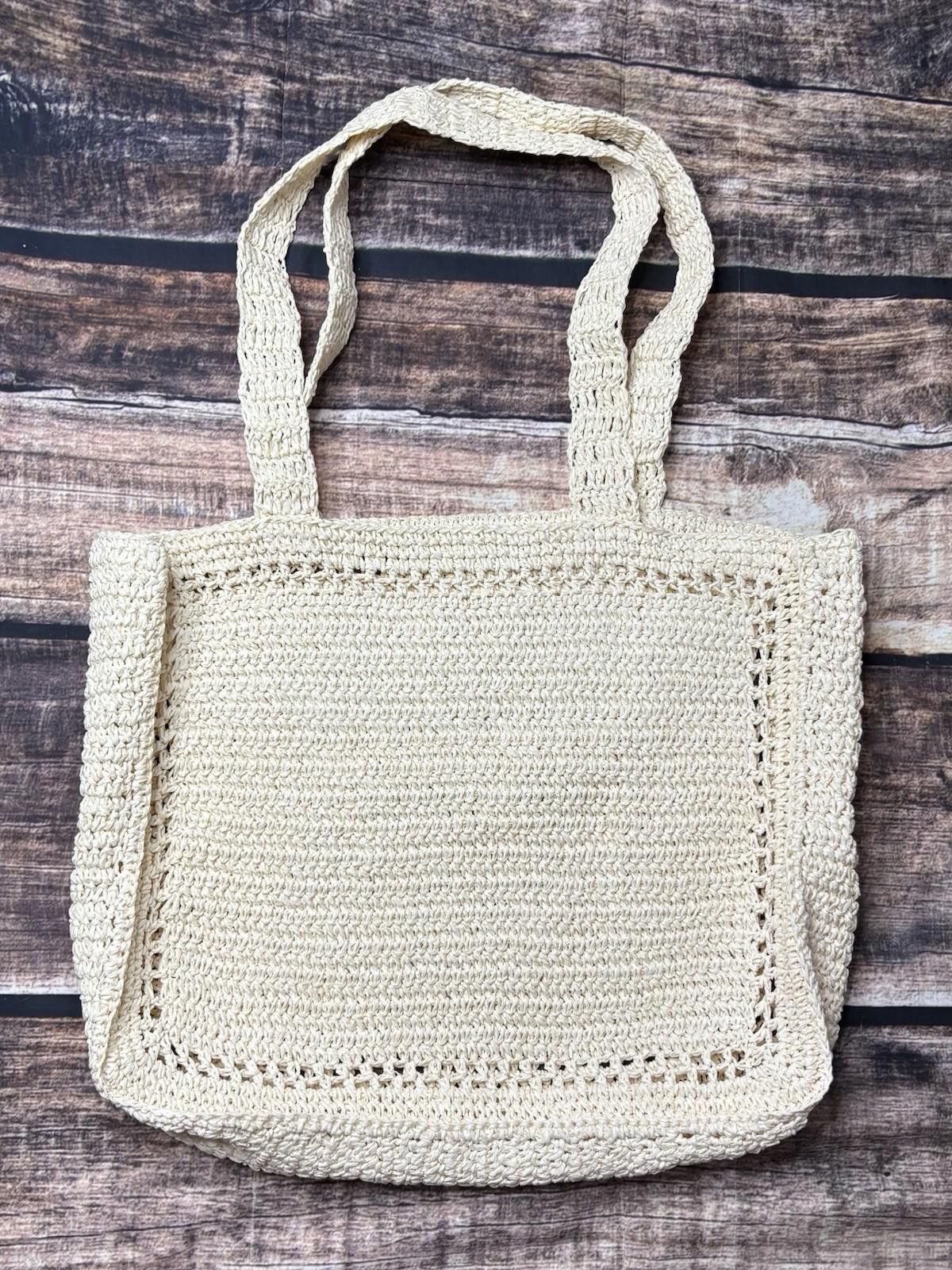 Aime Leon Dore Aime Leon Dore Crochet Tote Bag SS25 Beige Size ONE SIZE - 3 Thumbnail